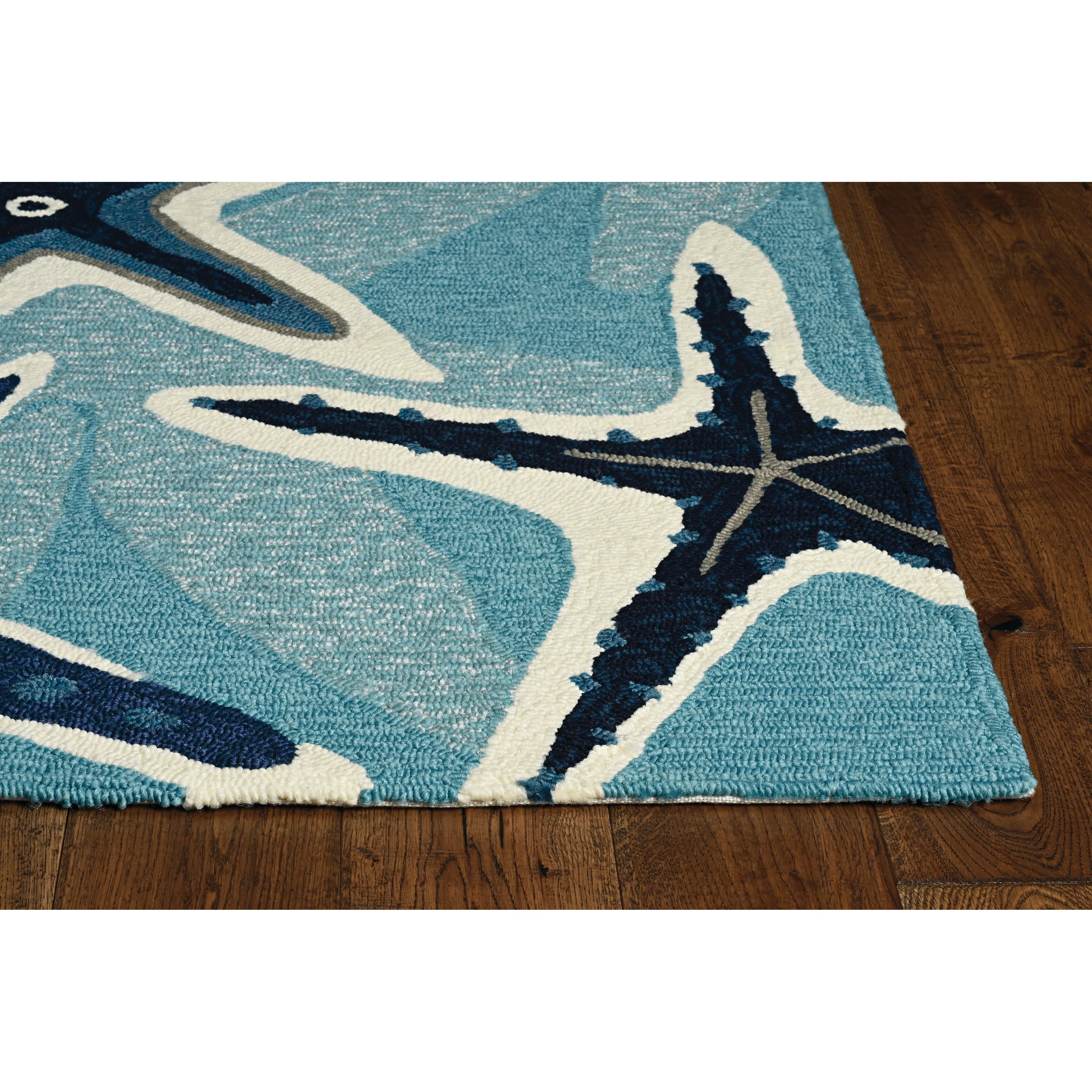 Stonely Starfish Handmade Indoor/ Outdoor Area Rug by Havenside Home