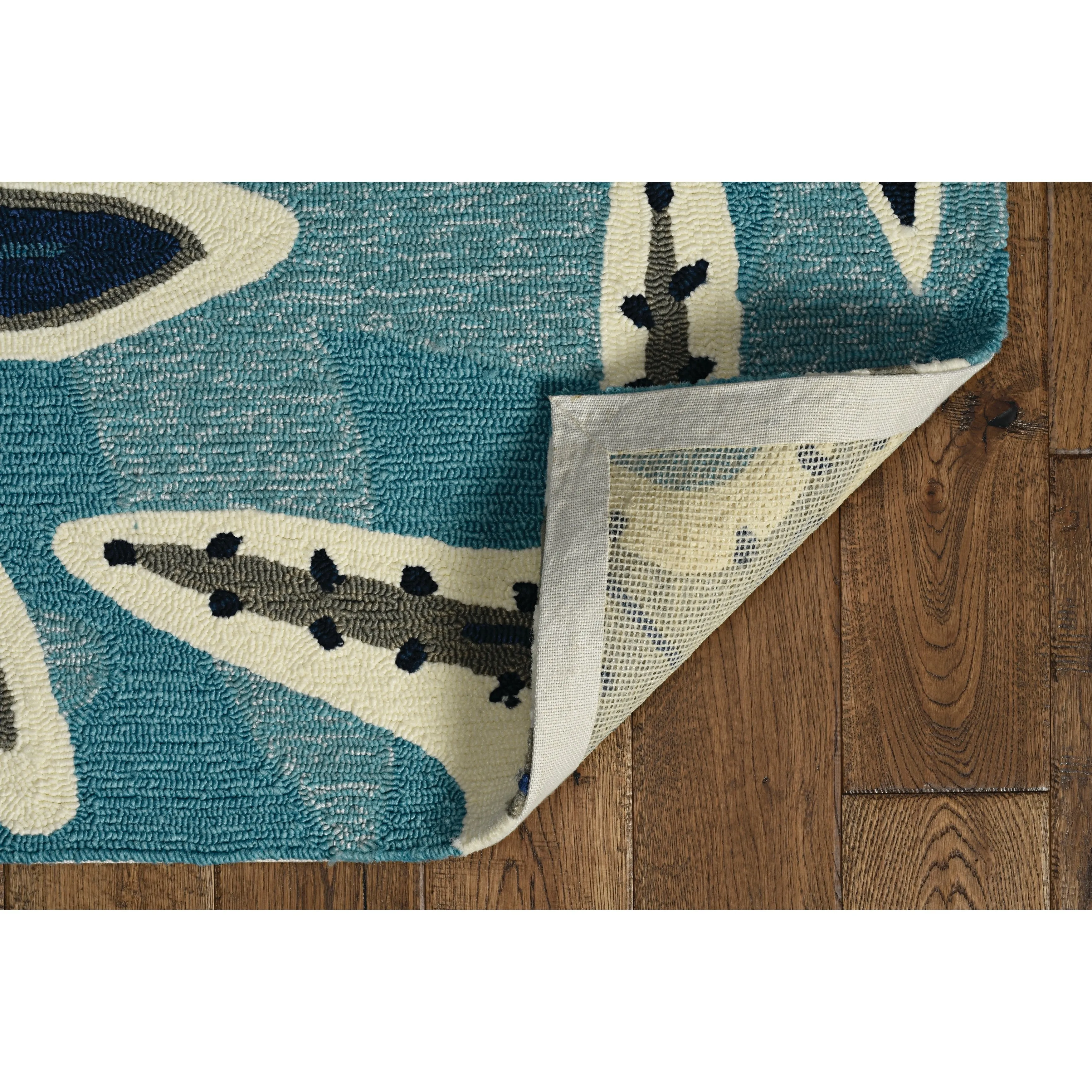 Stonely Starfish Handmade Indoor/ Outdoor Area Rug by Havenside Home