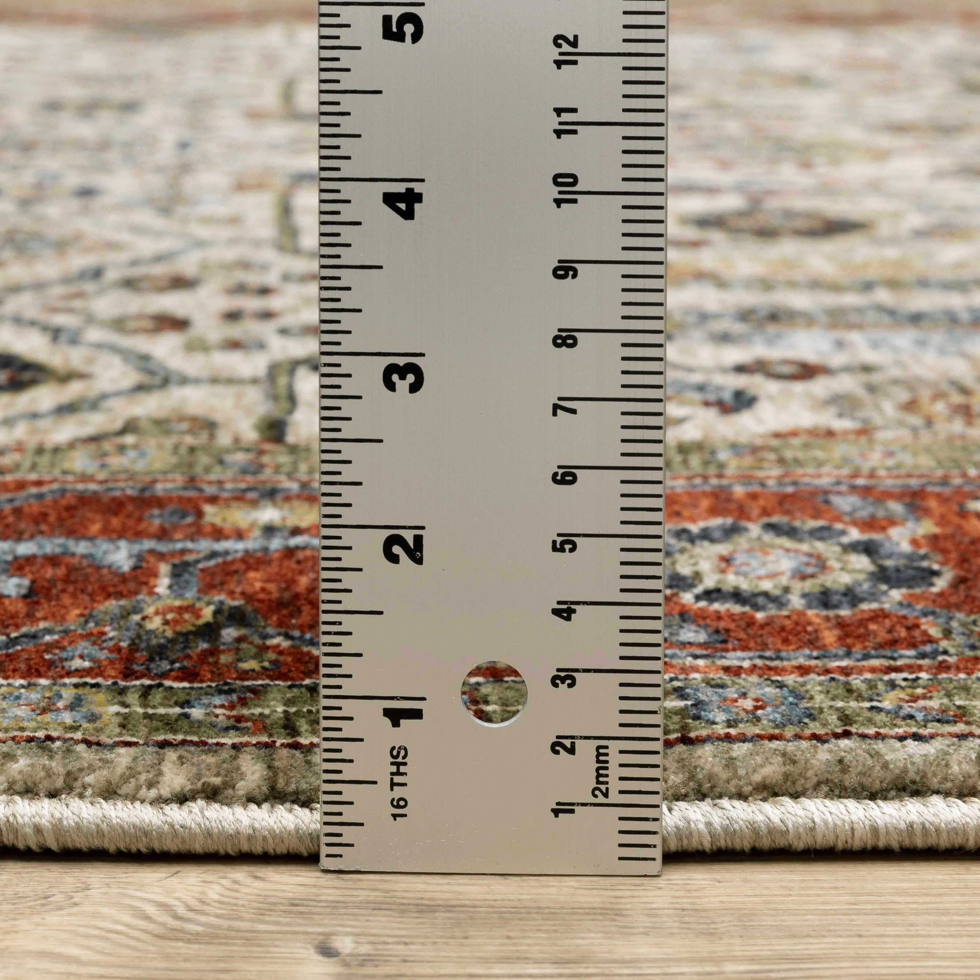 Style Haven Amelie Bordered Persian Ivory/ Red Indoor Area Rug
