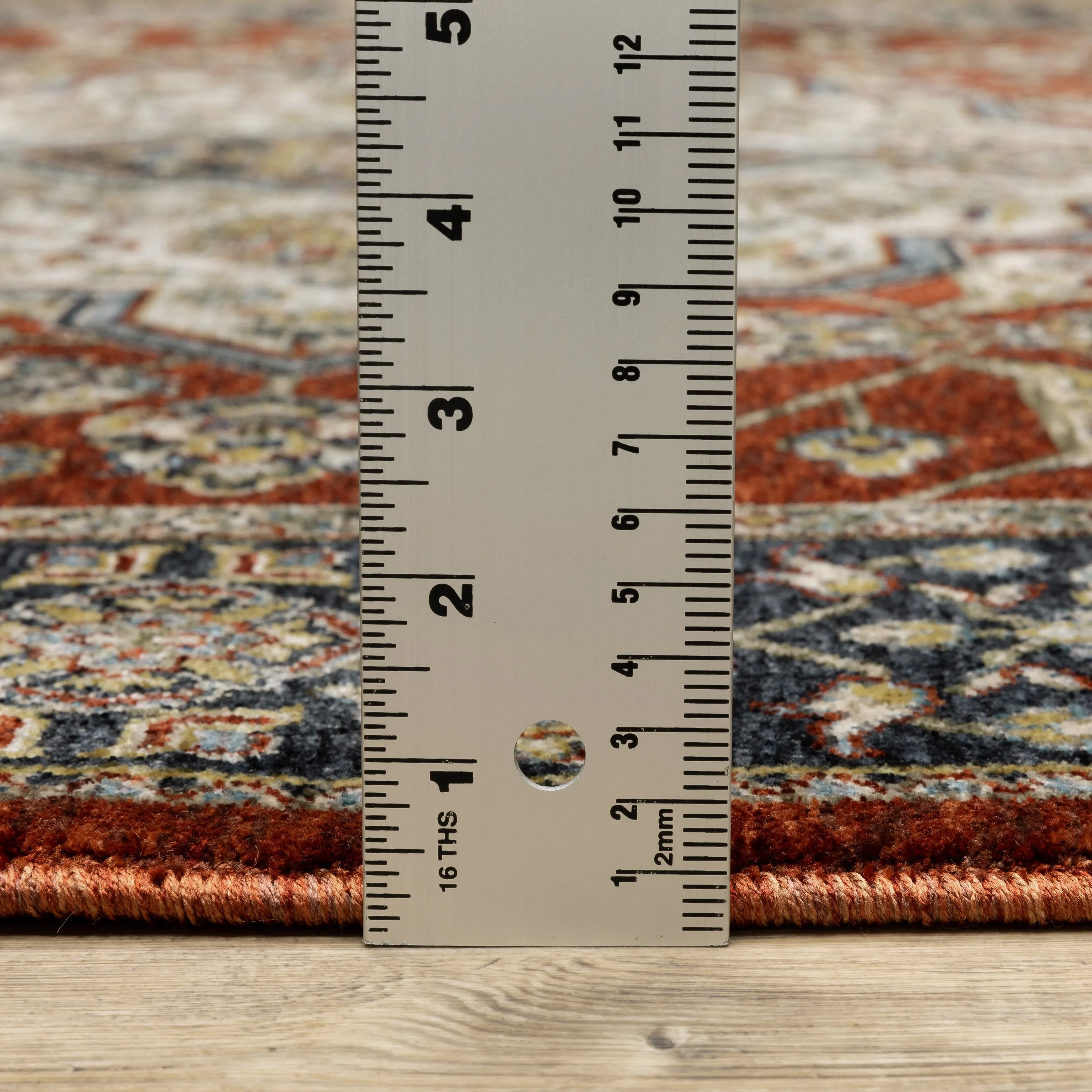 Style Haven Amelie Oriental Medallion Red/ Blue Indoor Area Rug