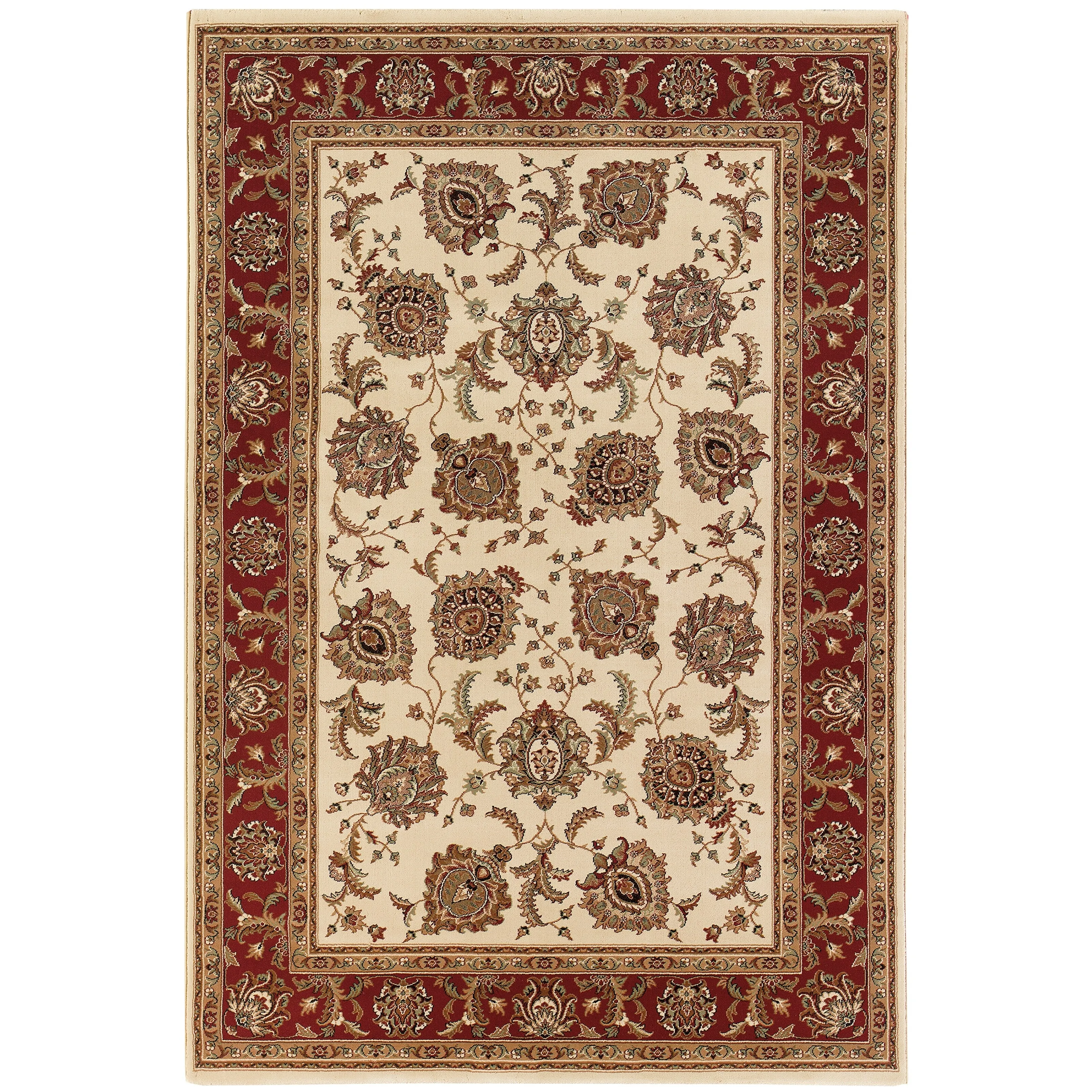 Style Haven Annapolis Bordered Traditional Area Rug