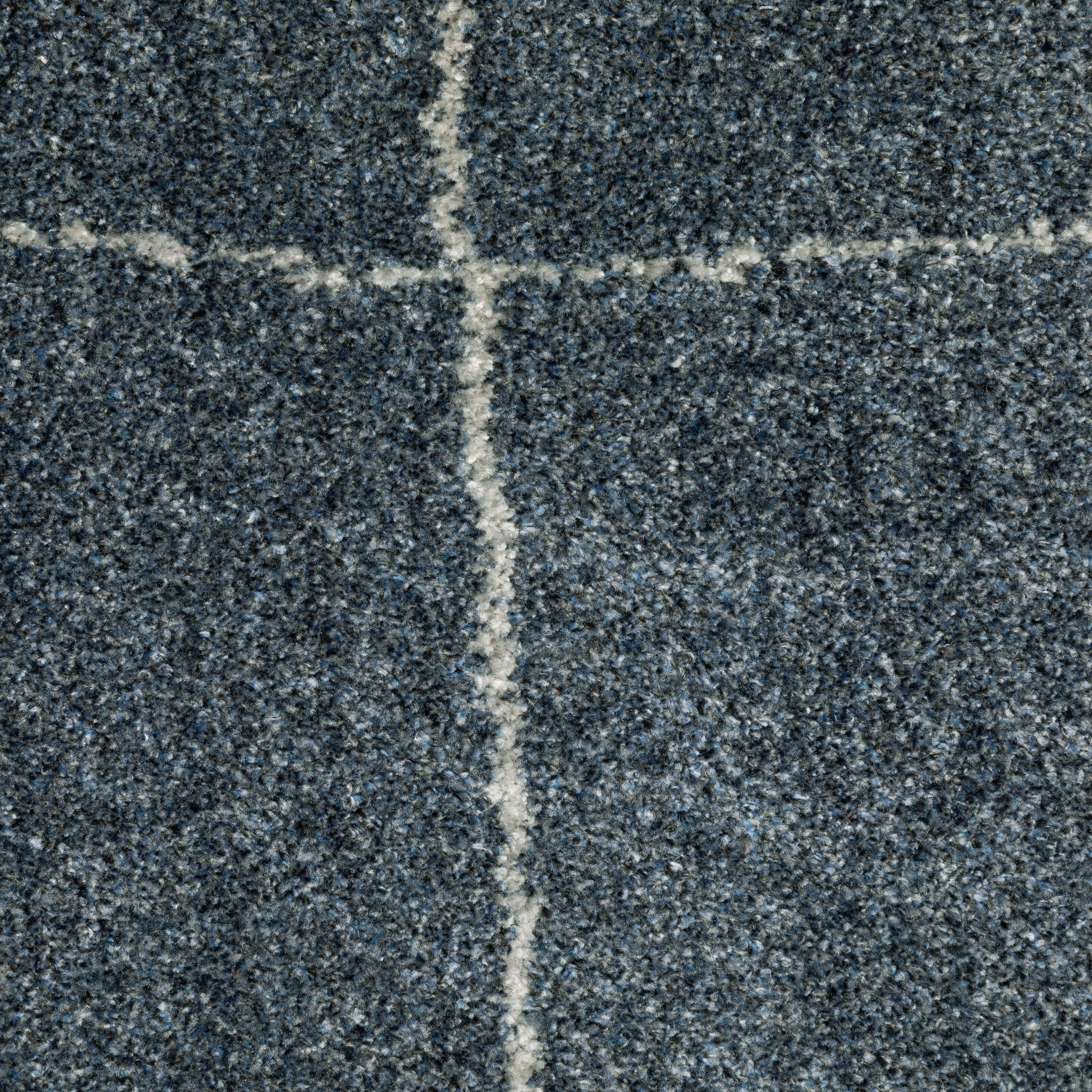 Style Haven Archer Abstract Geometric Blue/ Gray Indoor Area Rug
