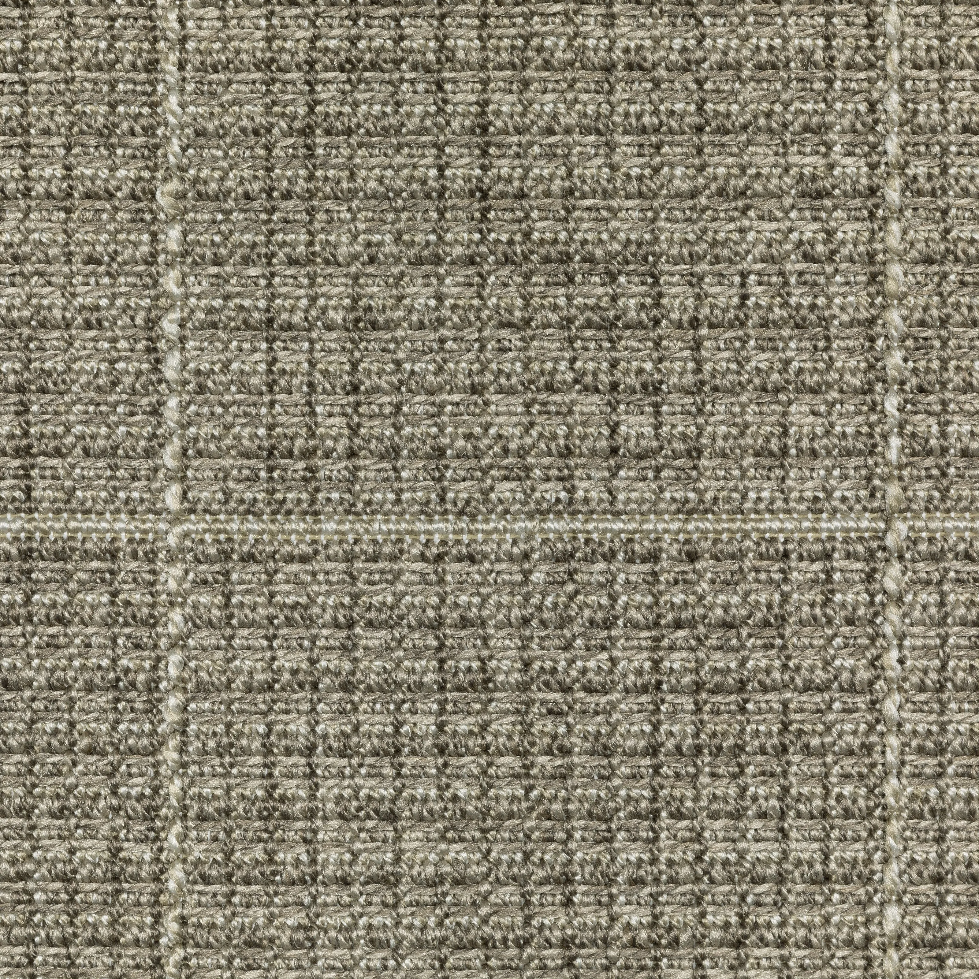 Style Haven Calayan Woven Gridwork Grey Ultimate Performance Area Rug~