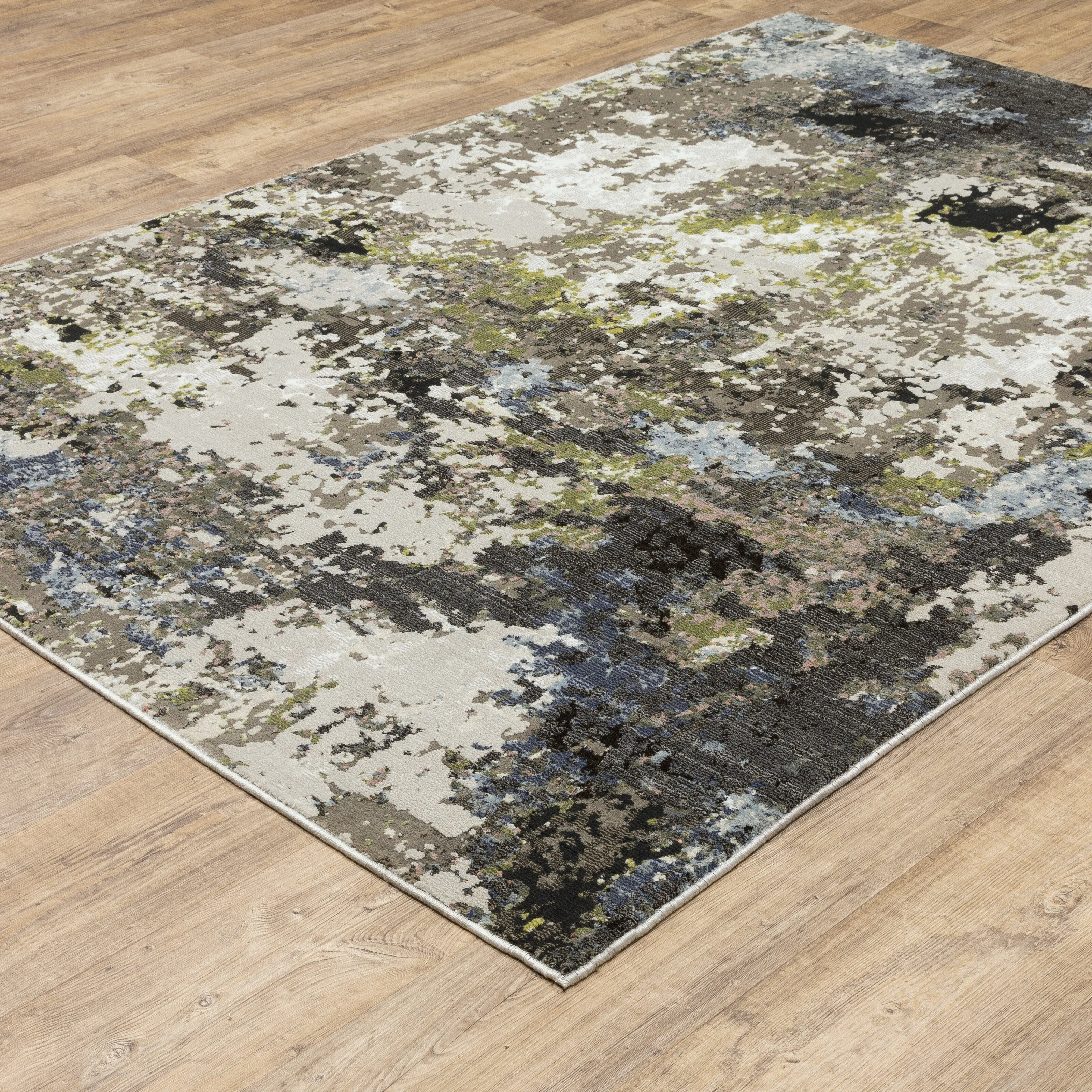 Style Haven Caldon Modern Abstract Area Rug