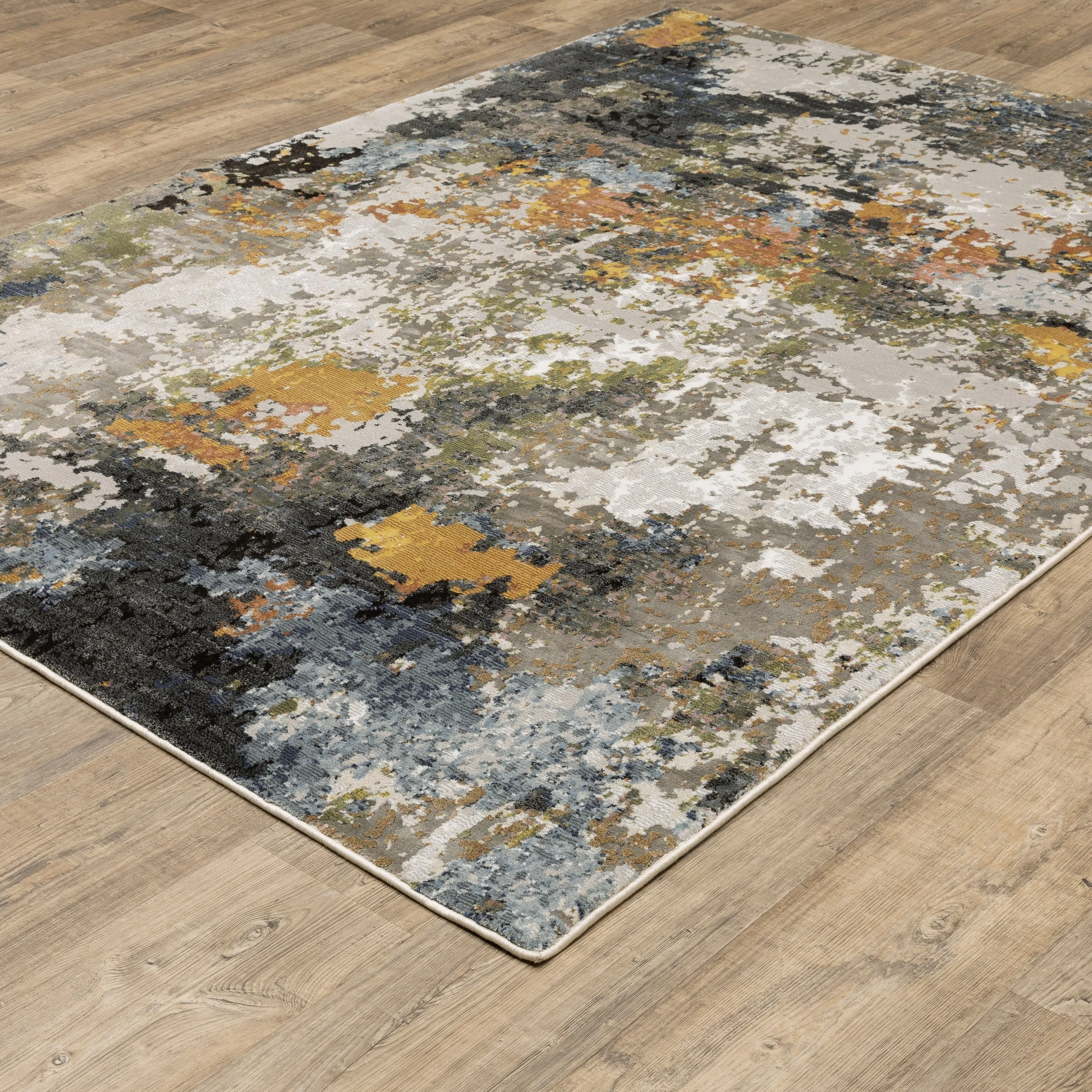 Style Haven Caldon Modern Abstract Area Rug