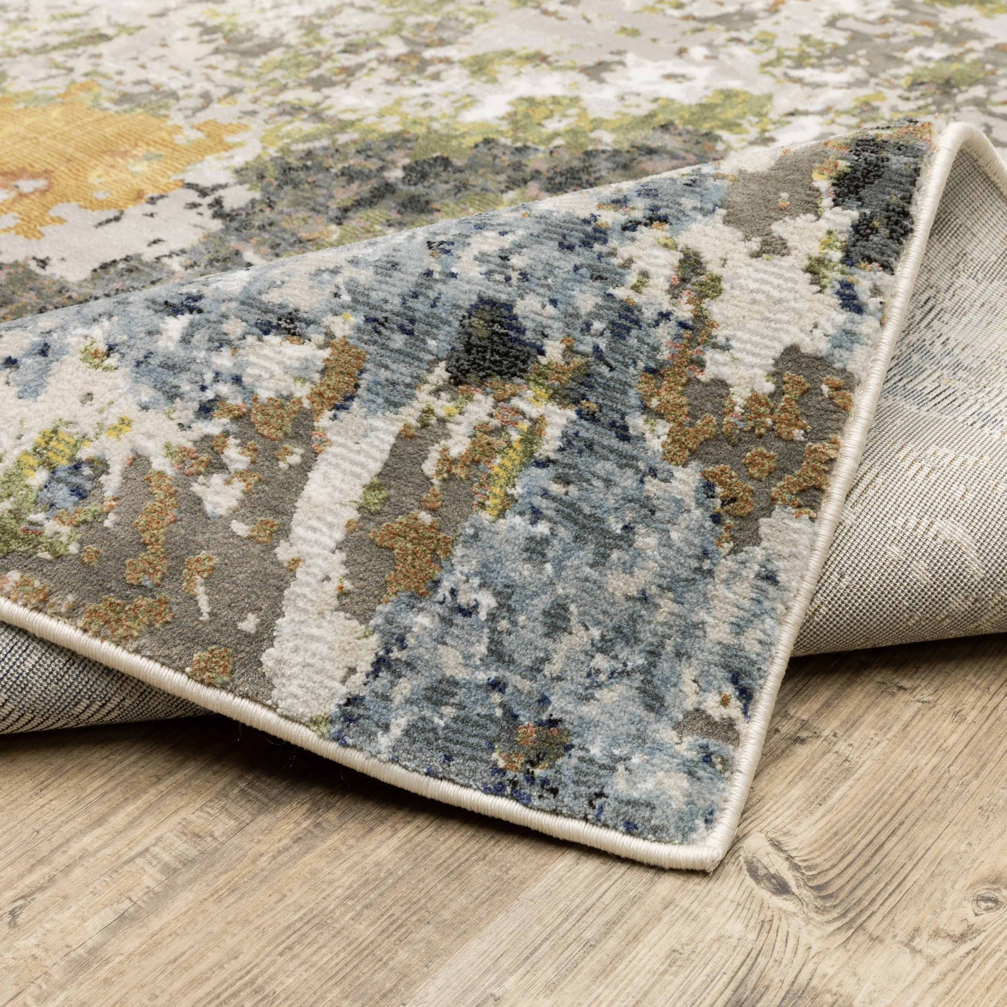 Style Haven Caldon Modern Abstract Area Rug