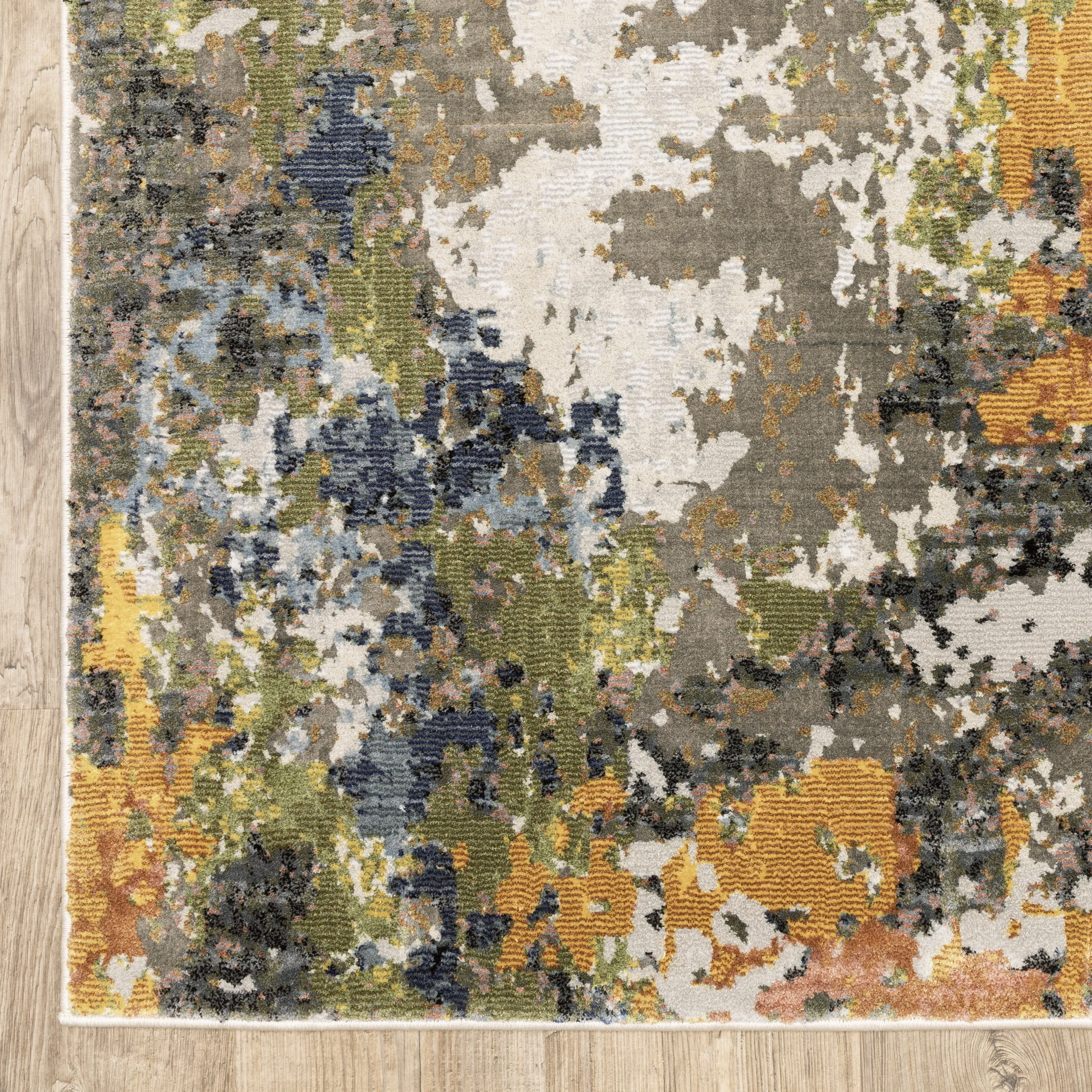 Style Haven Caldon Modern Abstract Area Rug