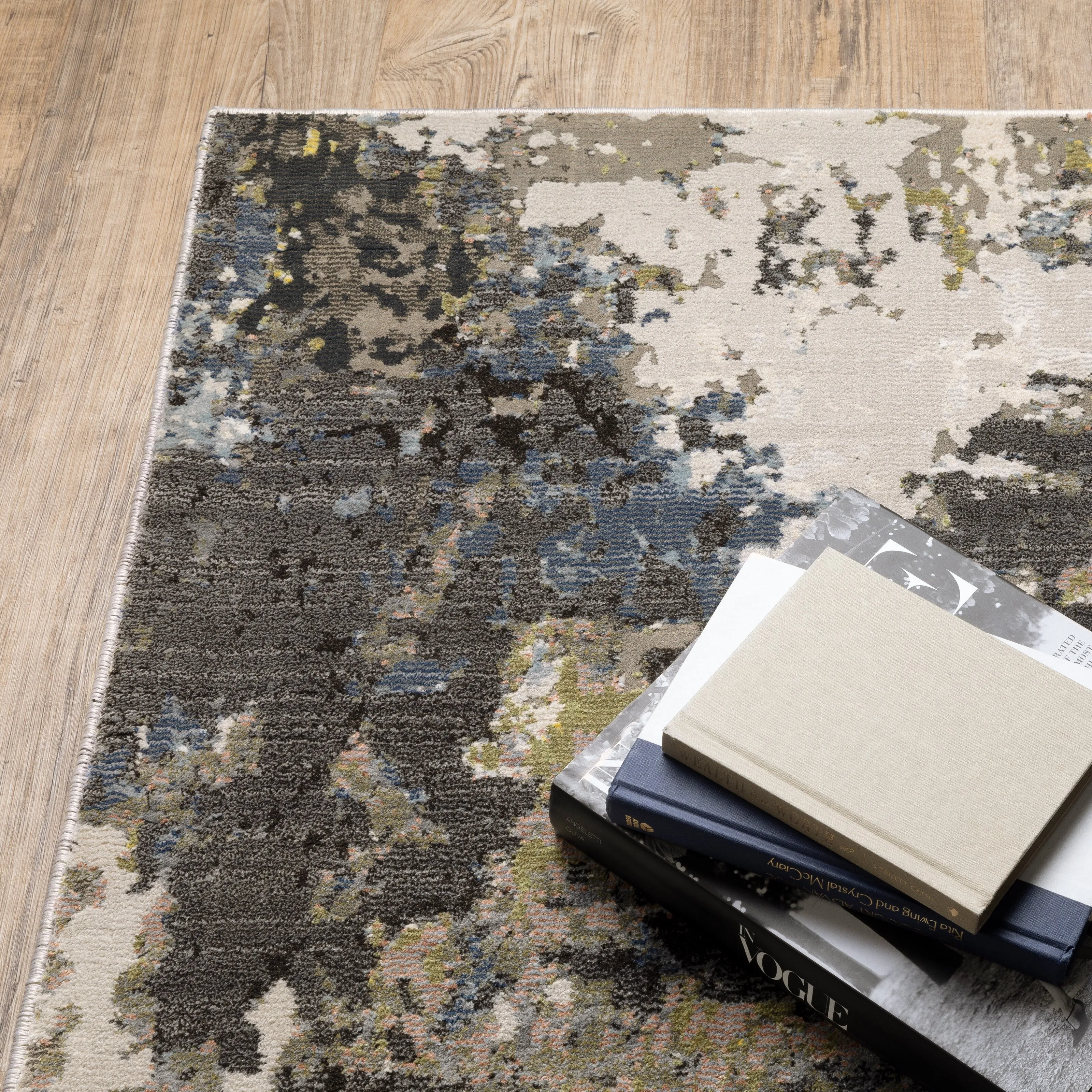 Style Haven Caldon Modern Abstract Area Rug