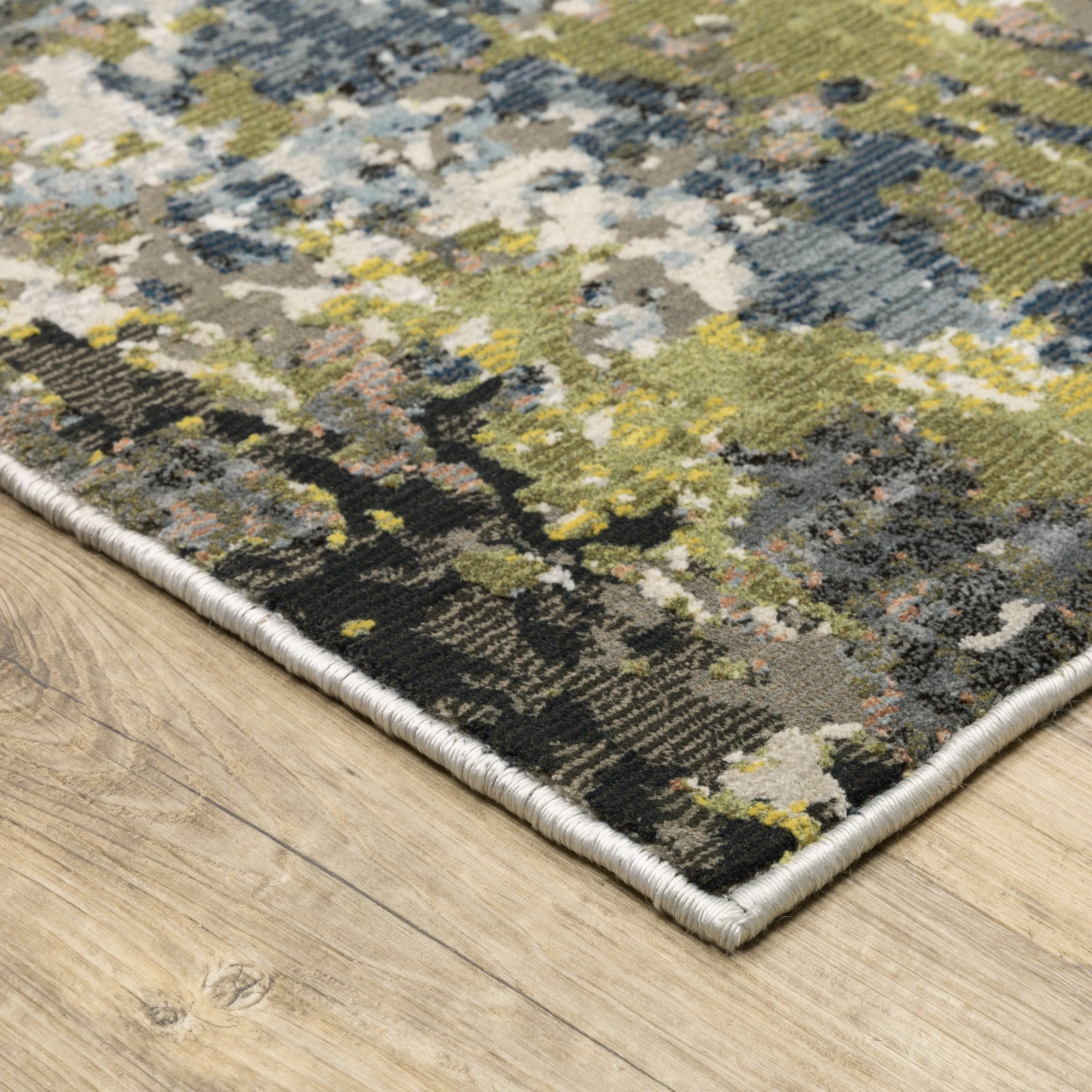 Style Haven Caldon Modern Abstract Area Rug