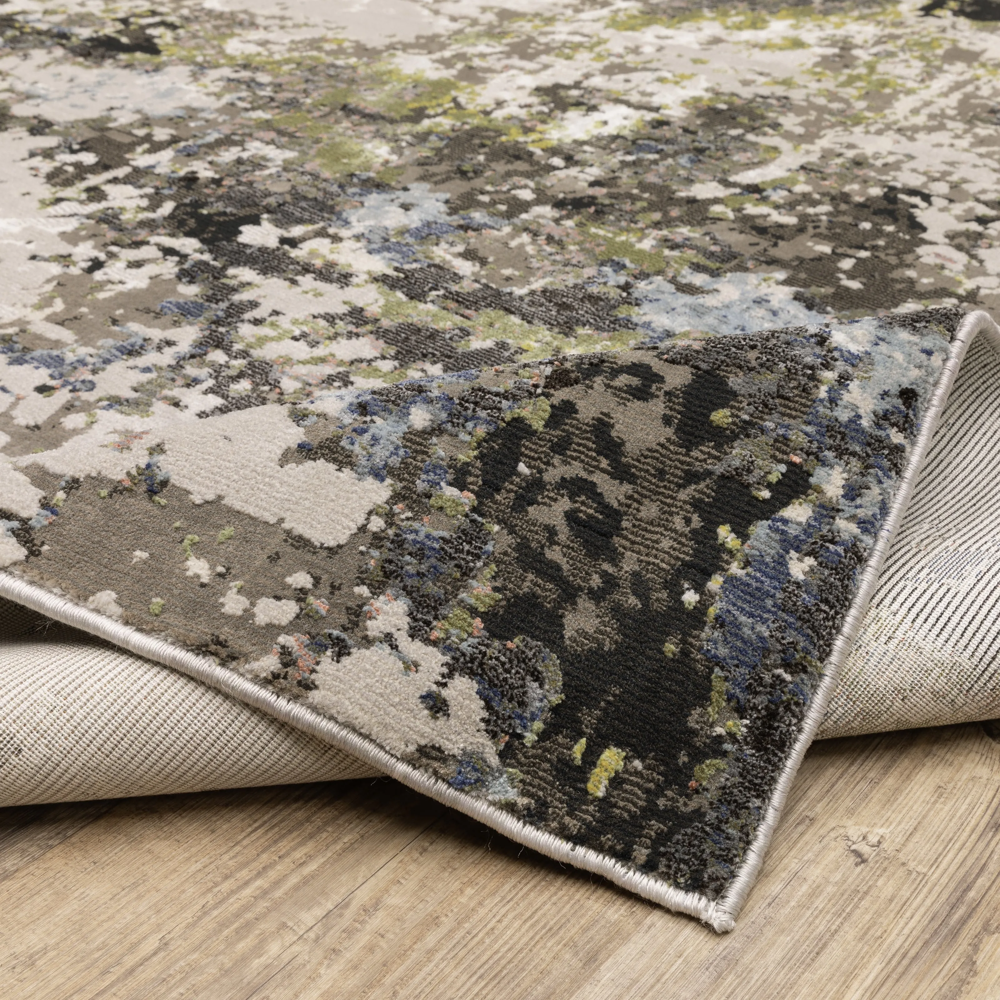 Style Haven Caldon Modern Abstract Area Rug