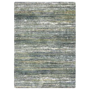 Style Haven Genoa Distressed Gridwork Green/ Blue Area Rug