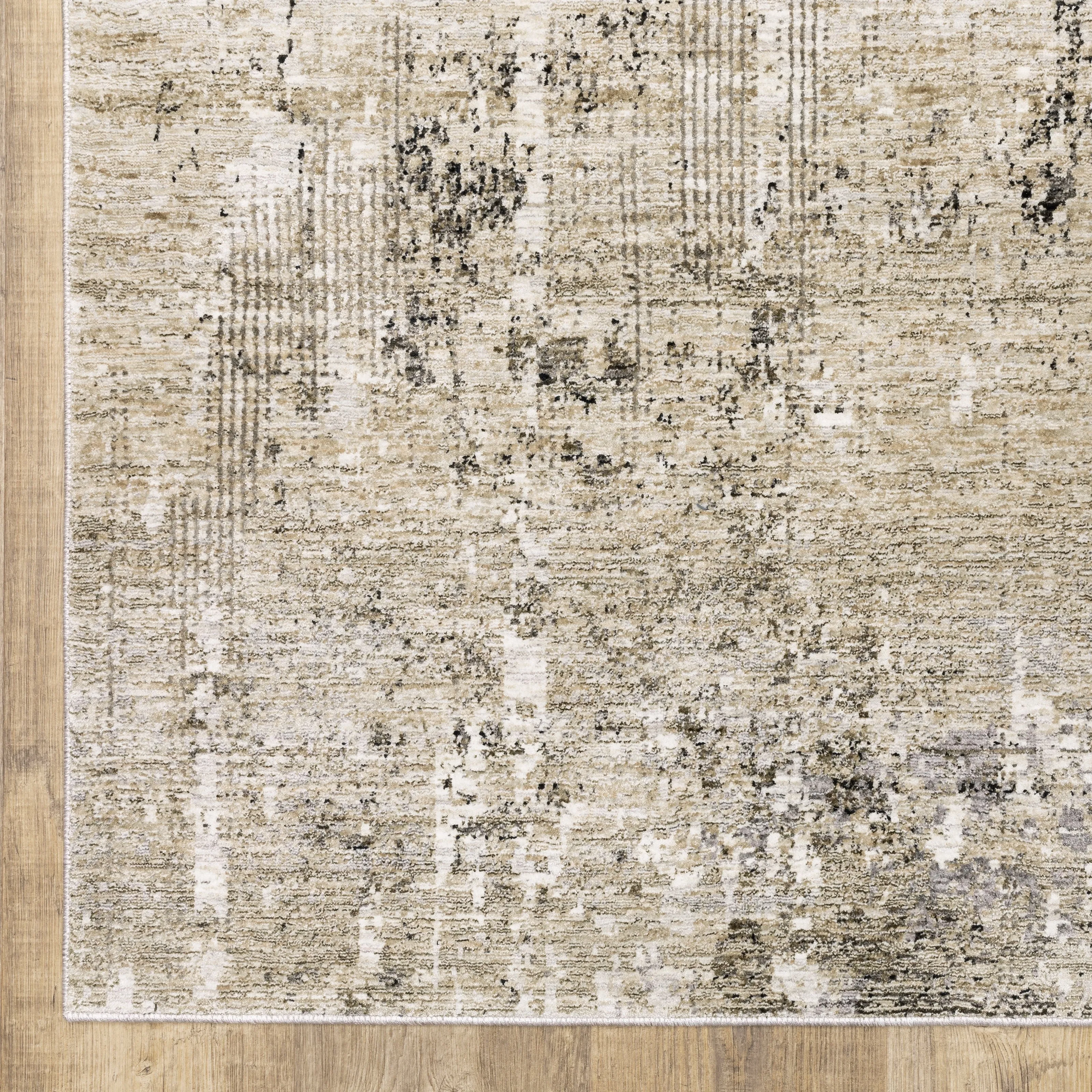 Style Haven Nelson Distressed Abstract Beige/ Grey Indoor Area Rug