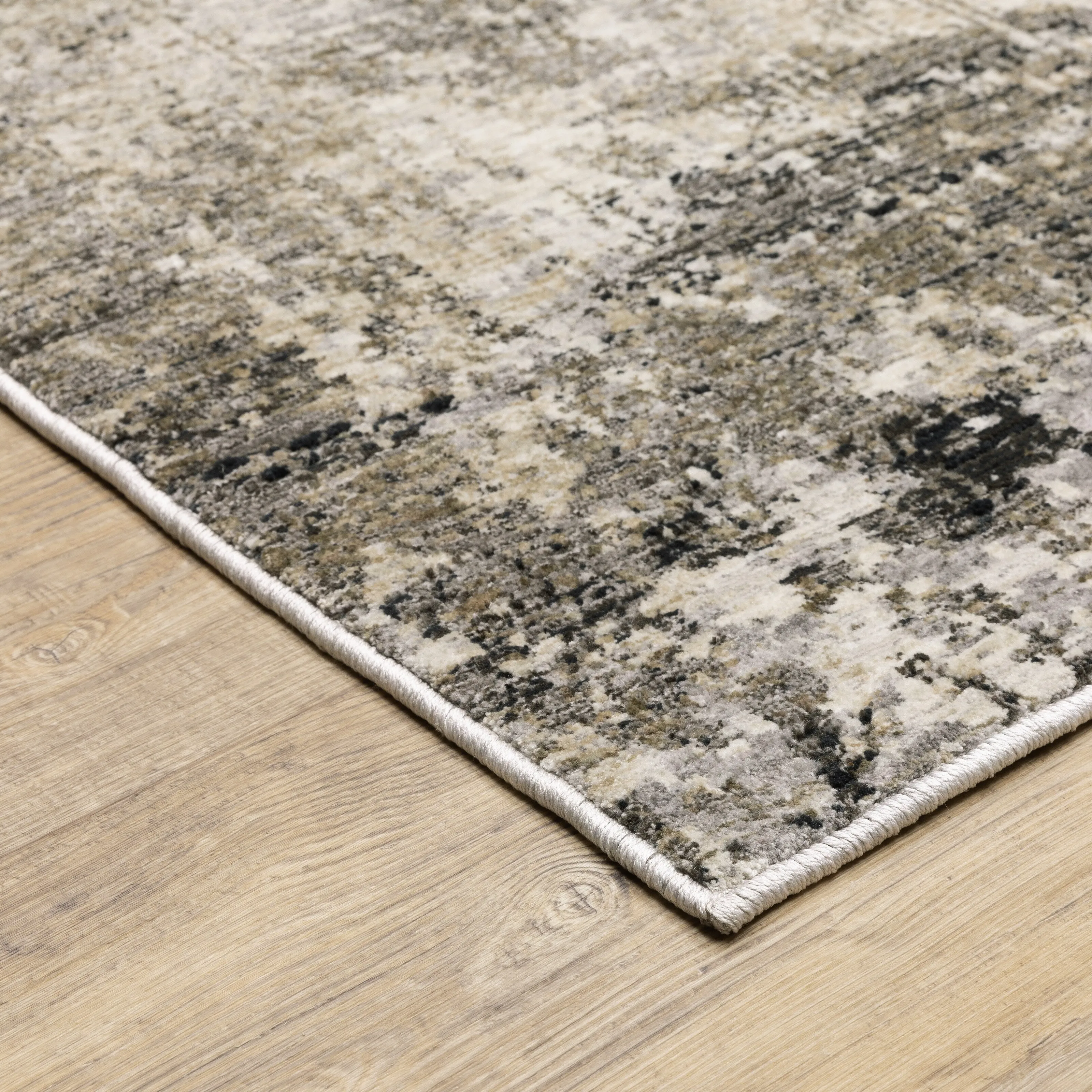Style Haven Nelson Distressed Abstract Beige/ Grey Indoor Area Rug
