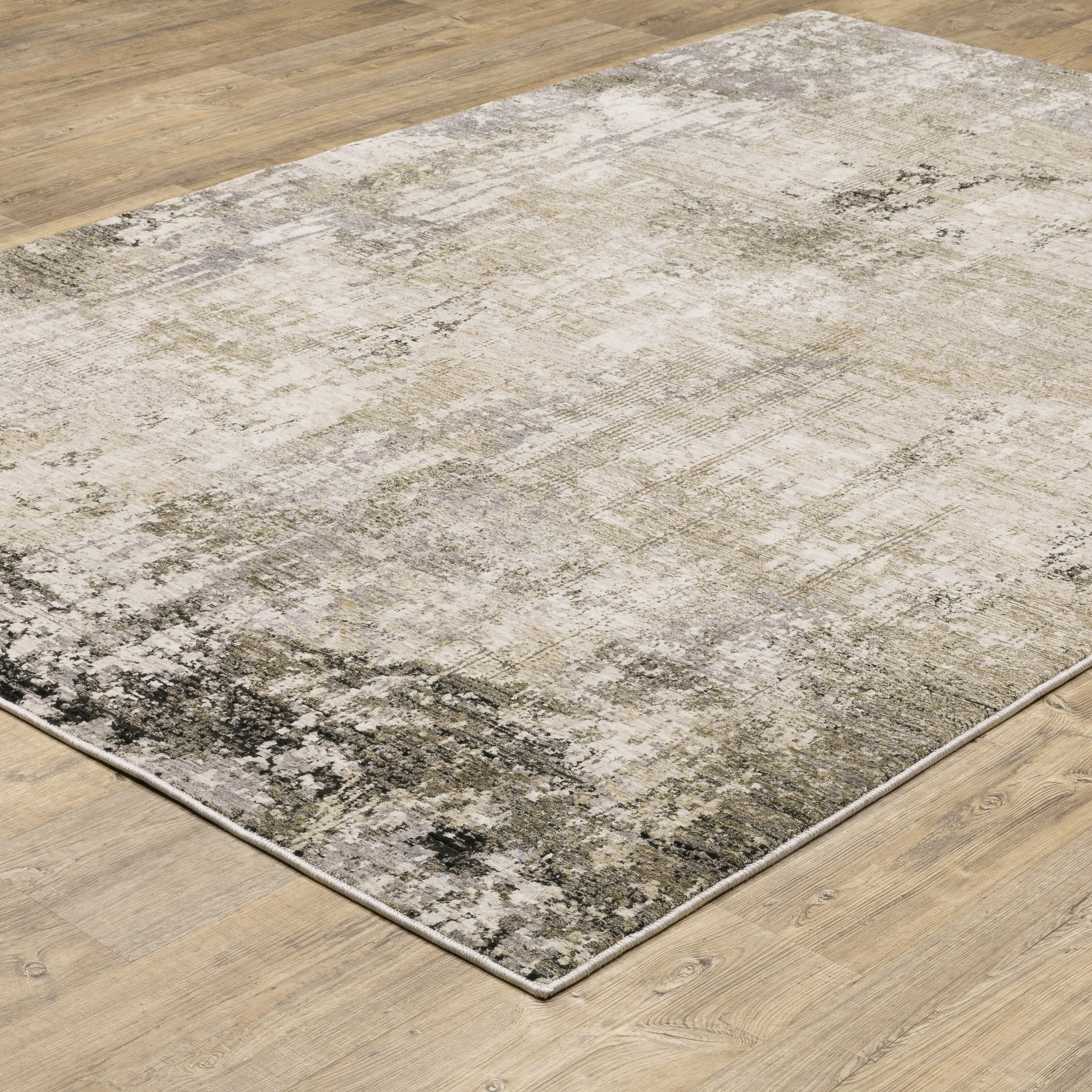 Style Haven Nelson Distressed Abstract Beige/ Grey Indoor Area Rug