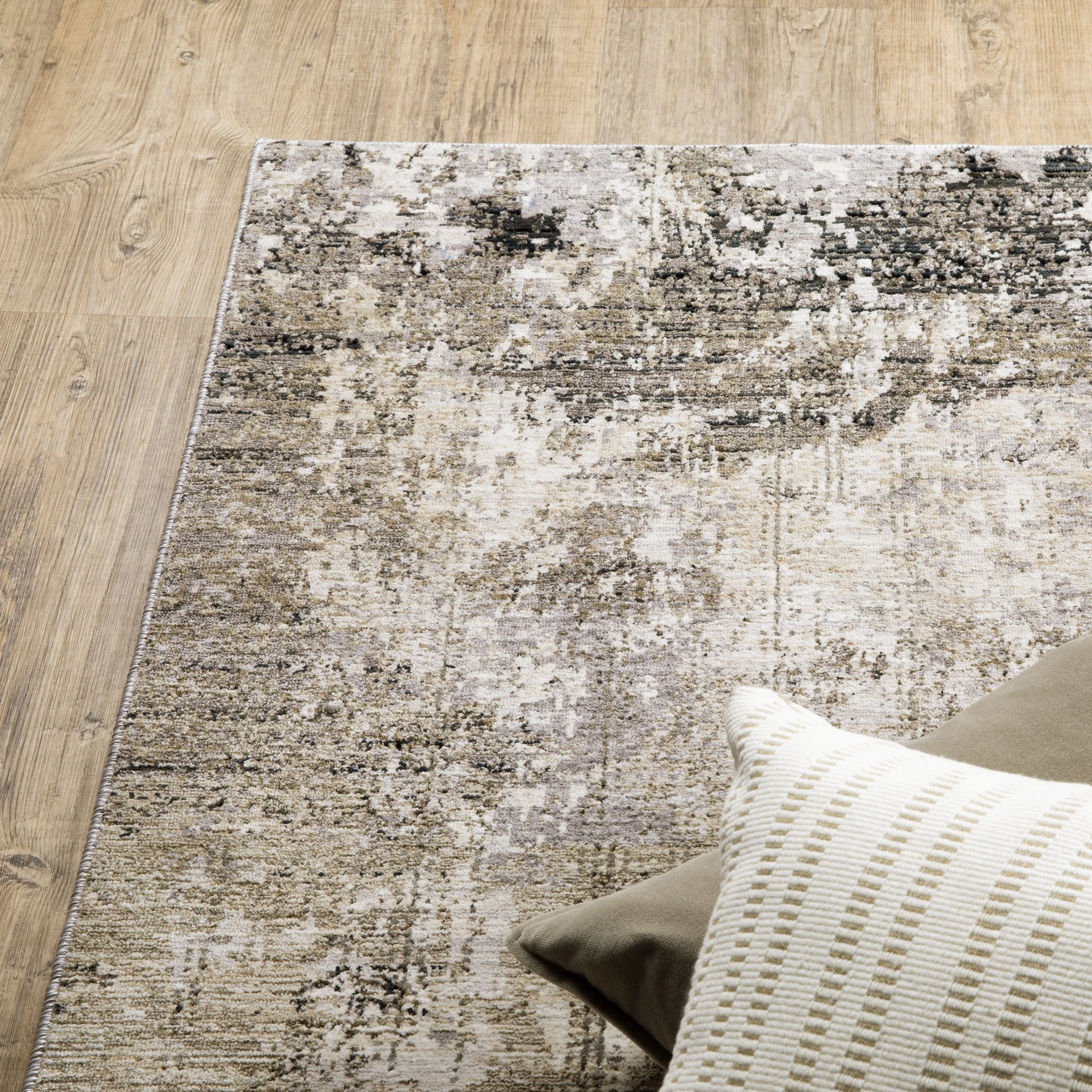 Style Haven Nelson Distressed Abstract Beige/ Grey Indoor Area Rug