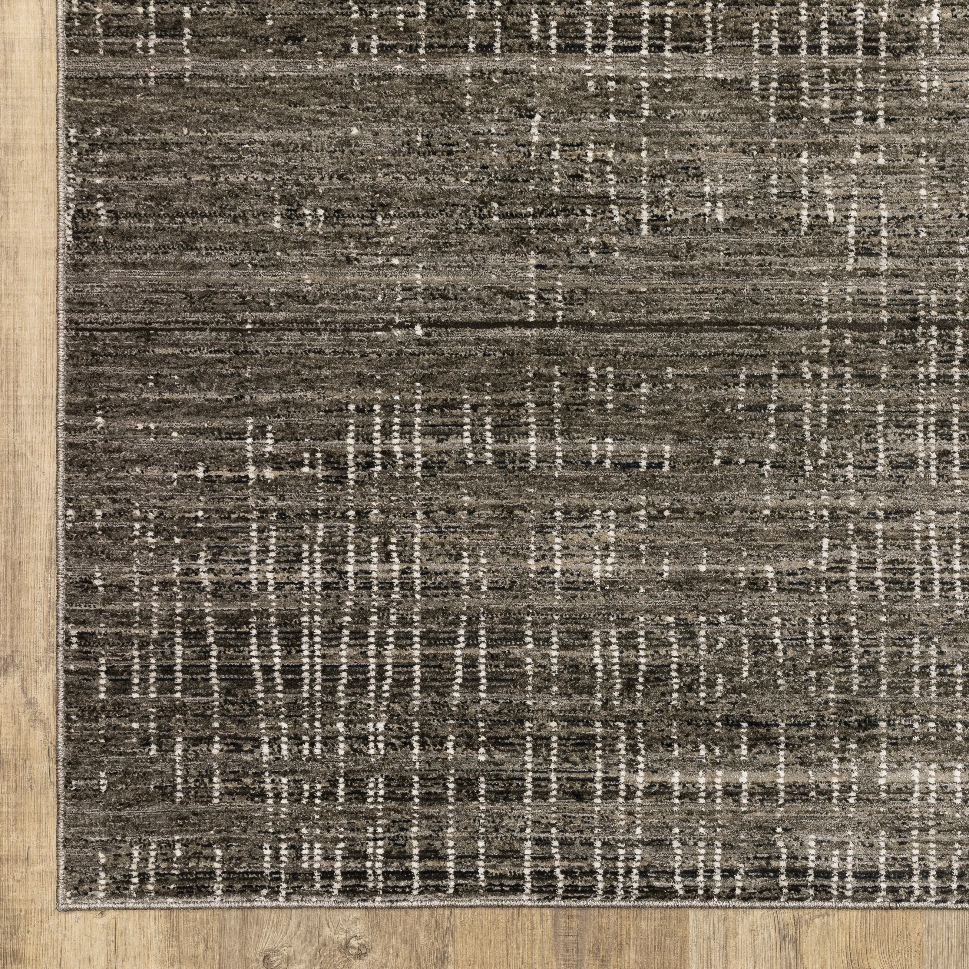 Style Haven Nelson Industrial Geometric Charcoal/ Grey Indoor Area Rug