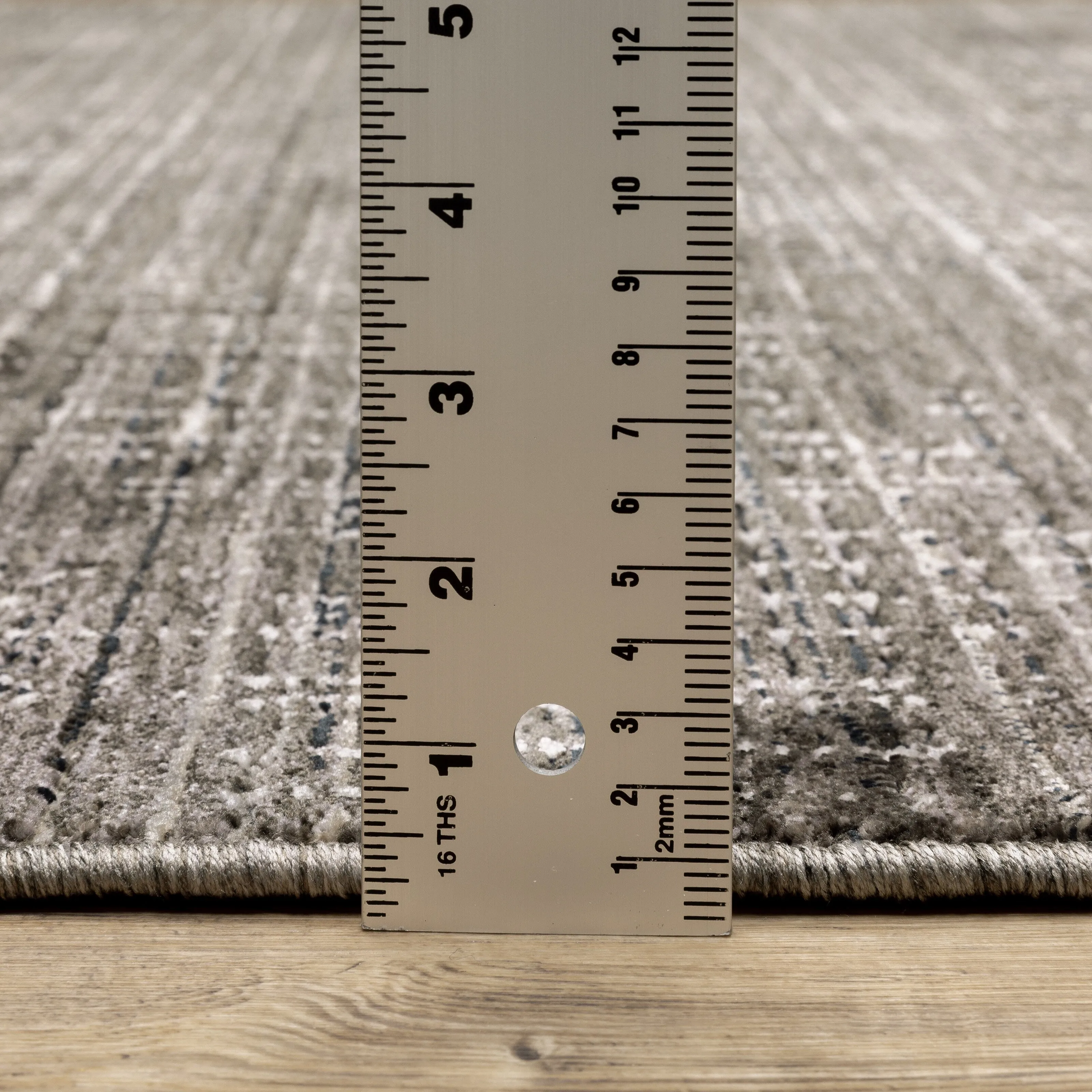 Style Haven Nelson Industrial Geometric Charcoal/ Grey Indoor Area Rug