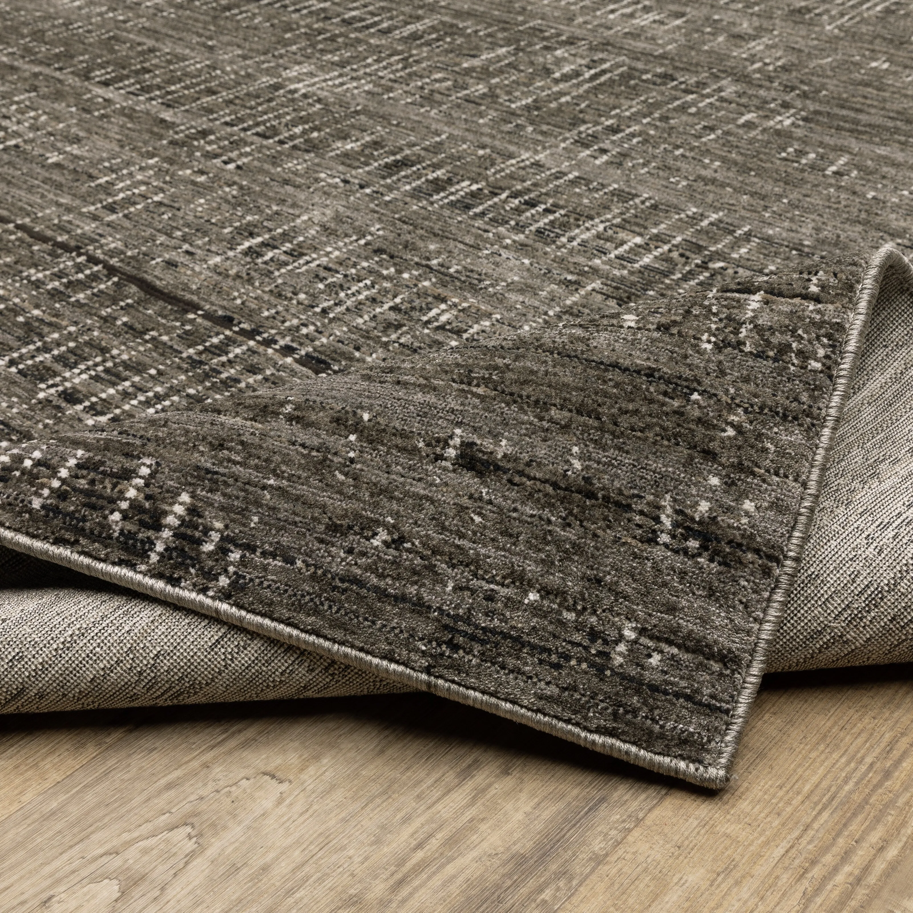Style Haven Nelson Industrial Geometric Charcoal/ Grey Indoor Area Rug
