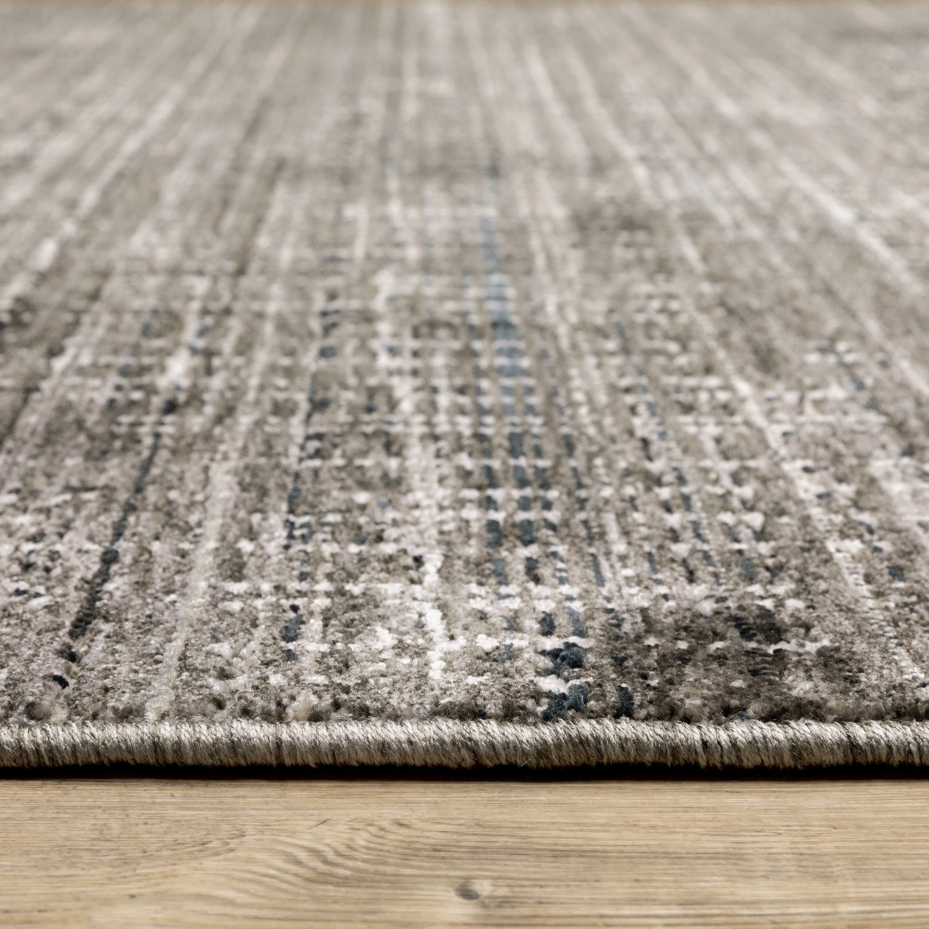 Style Haven Nelson Industrial Geometric Charcoal/ Grey Indoor Area Rug