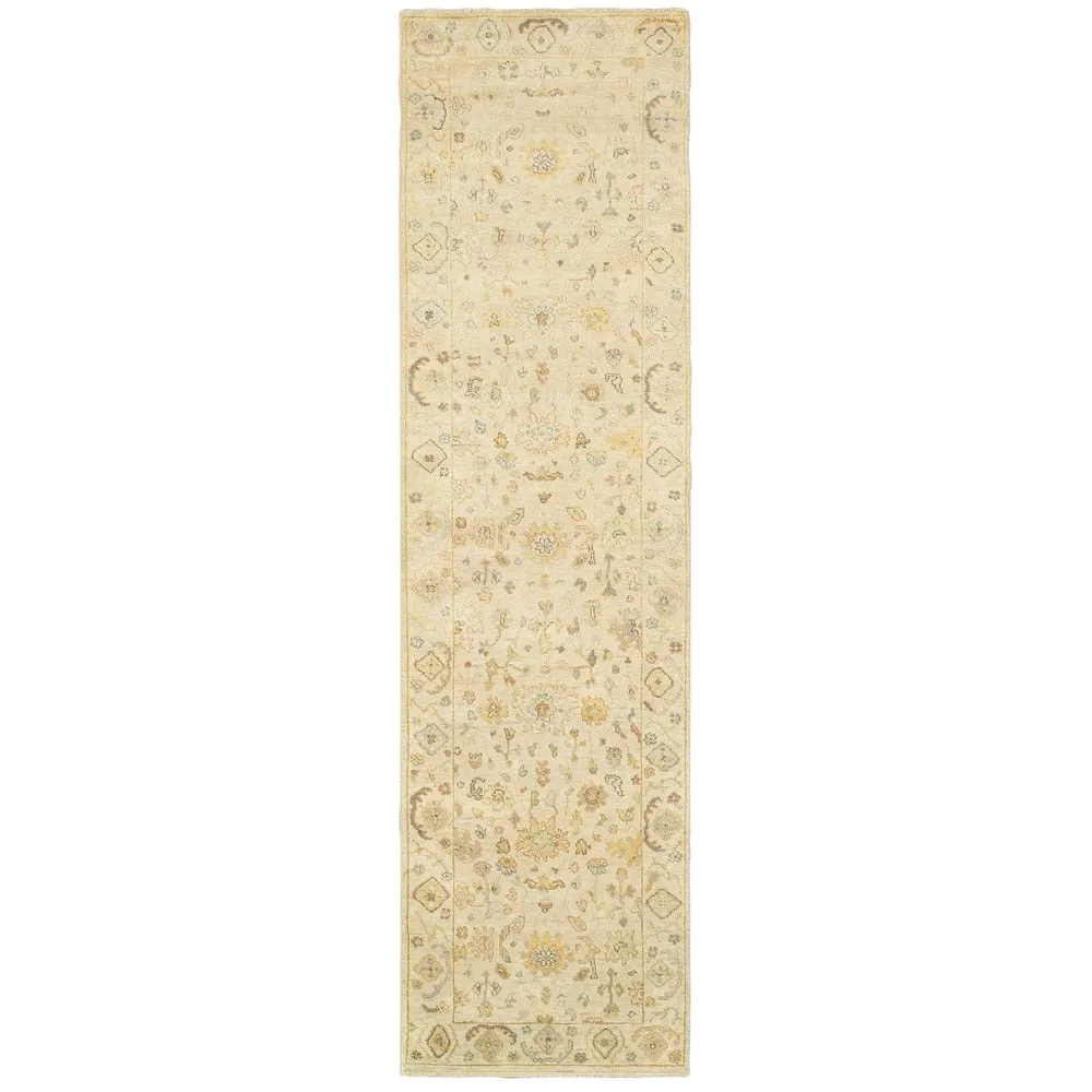 Style Haven Palma Vintage Inspired Wool Hand Knotted Area Rug