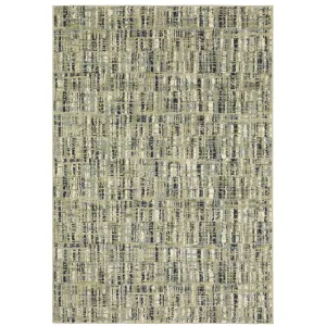 Style Haven Salinas Industrial Striped Green/ Blue Indoor Area Rug