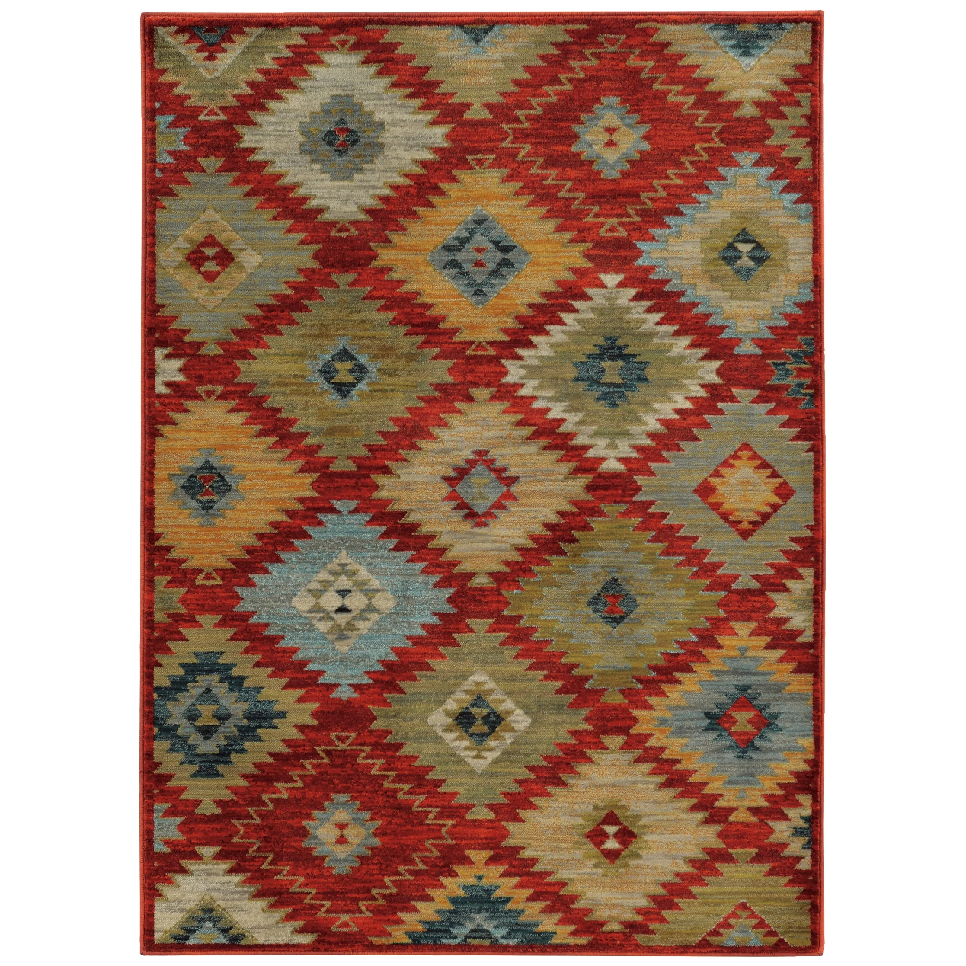 Style Haven Sierra Southwest Tribal Area Rug