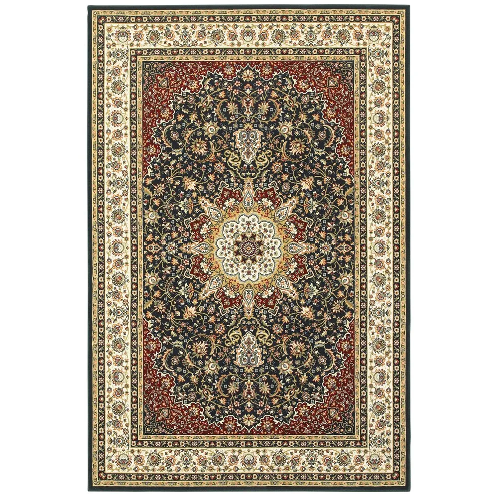 Style Haven Stora Red/Ivory Classic Medallion Area Rug