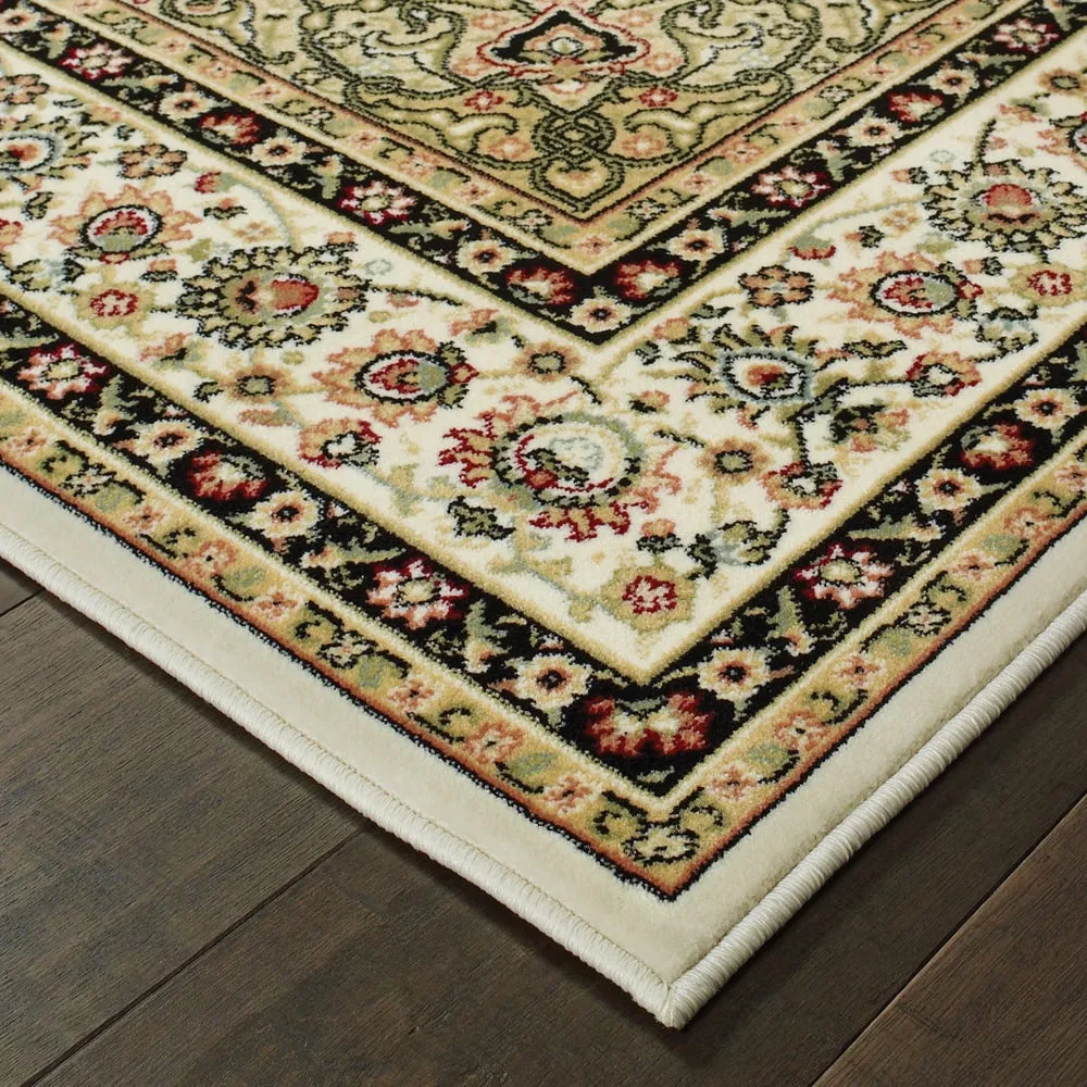 Style Haven Stora Red/Ivory Classic Medallion Area Rug