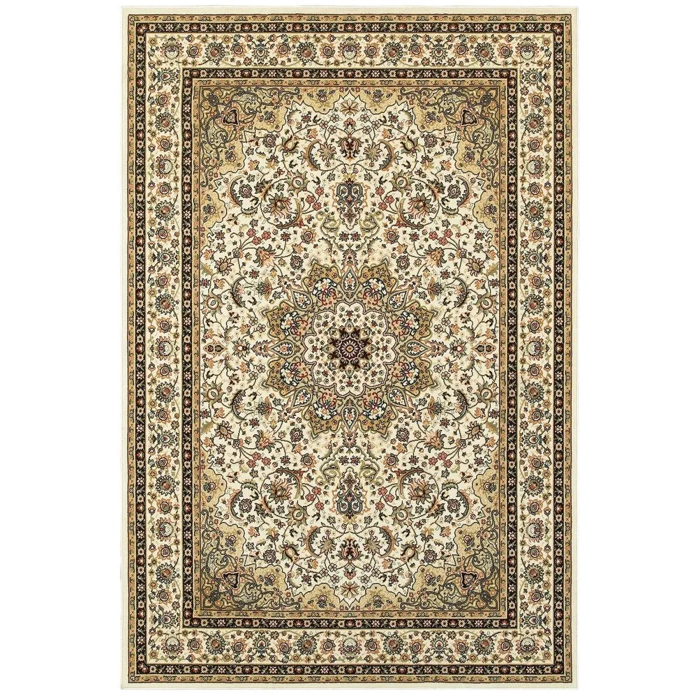 Style Haven Stora Red/Ivory Classic Medallion Area Rug
