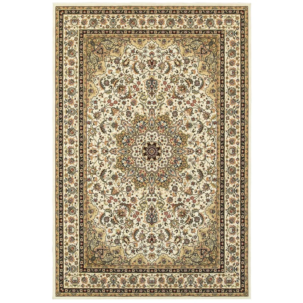 Style Haven Stora Red/Ivory Classic Medallion Area Rug
