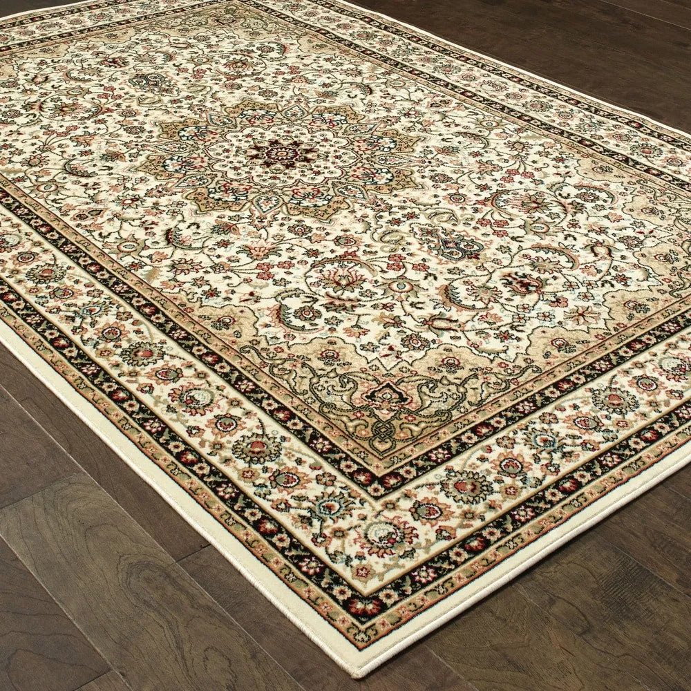 Style Haven Stora Red/Ivory Classic Medallion Area Rug
