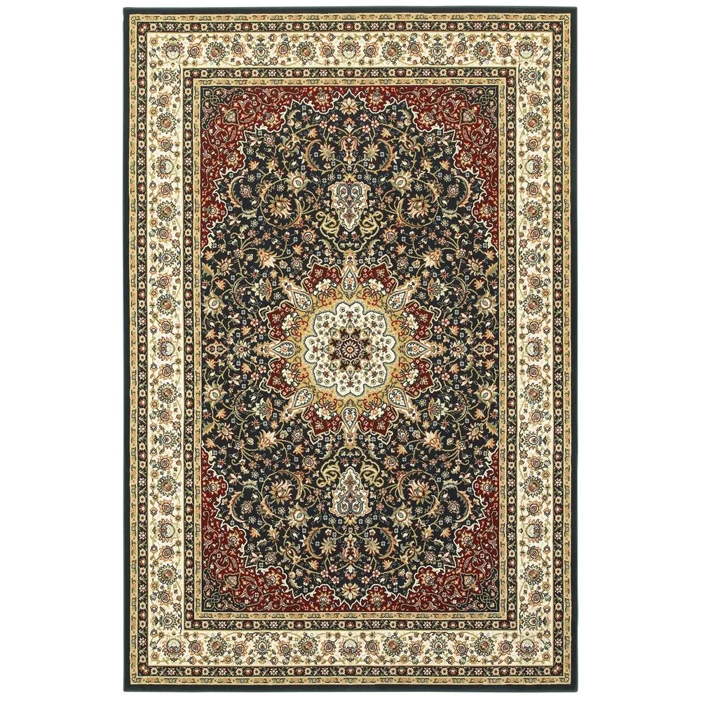 Style Haven Stora Red/Ivory Classic Medallion Area Rug