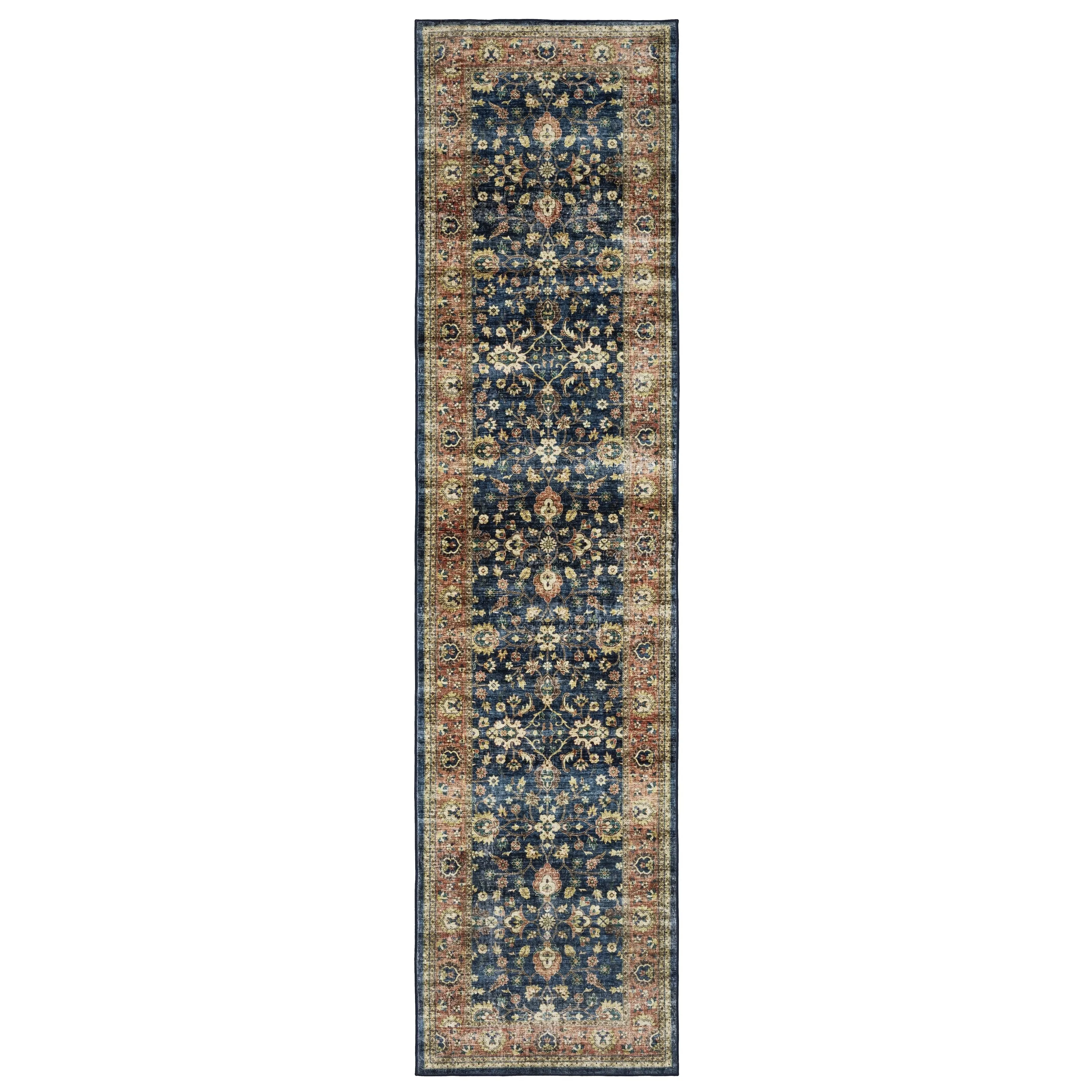 Style Haven Sunderland Traditional Bordered Machine Washable Rug Mat