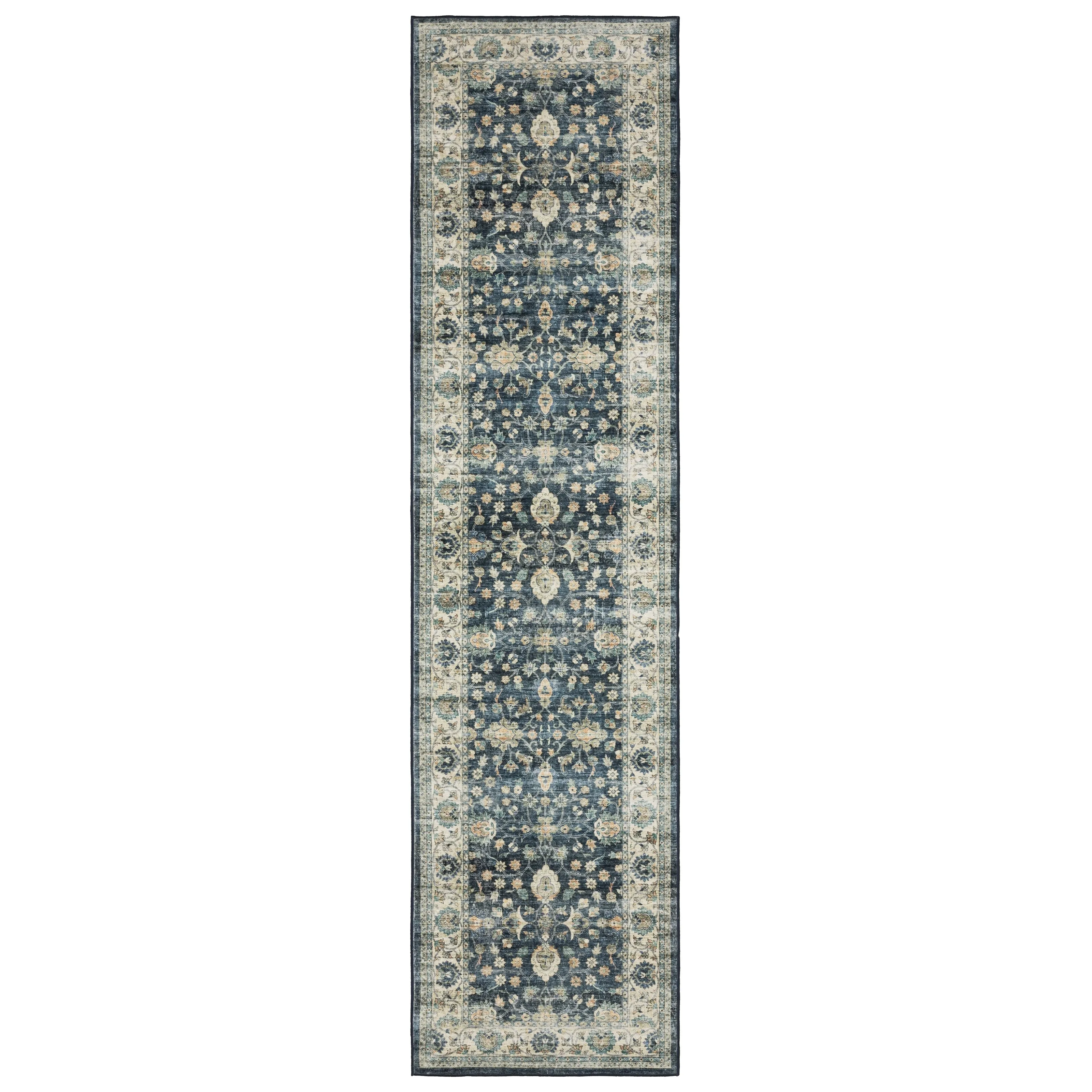 Style Haven Sunderland Traditional Bordered Machine Washable Rug Mat