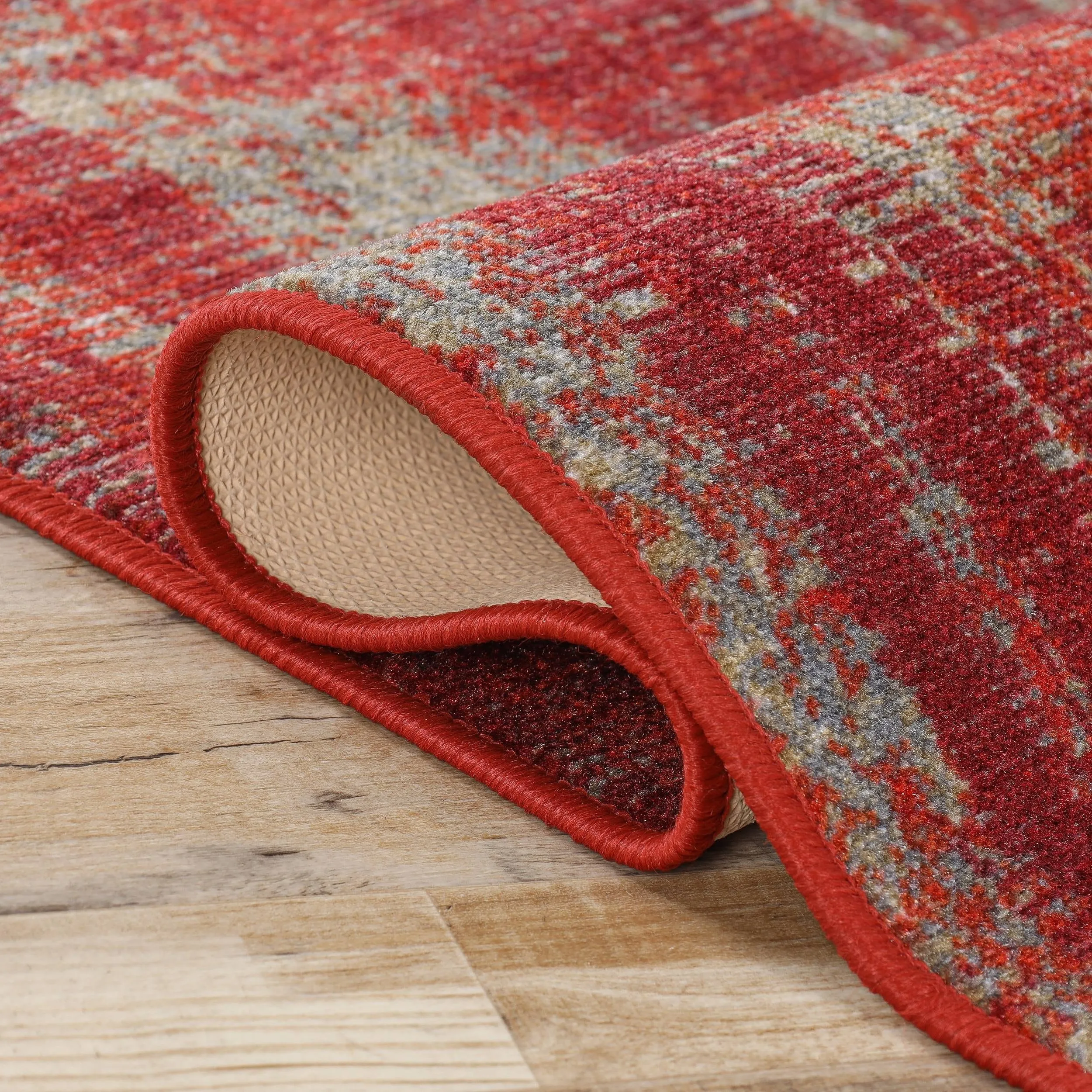 Superior Brayton Modern Non-Slip Washable Indoor Runner or Area Rug