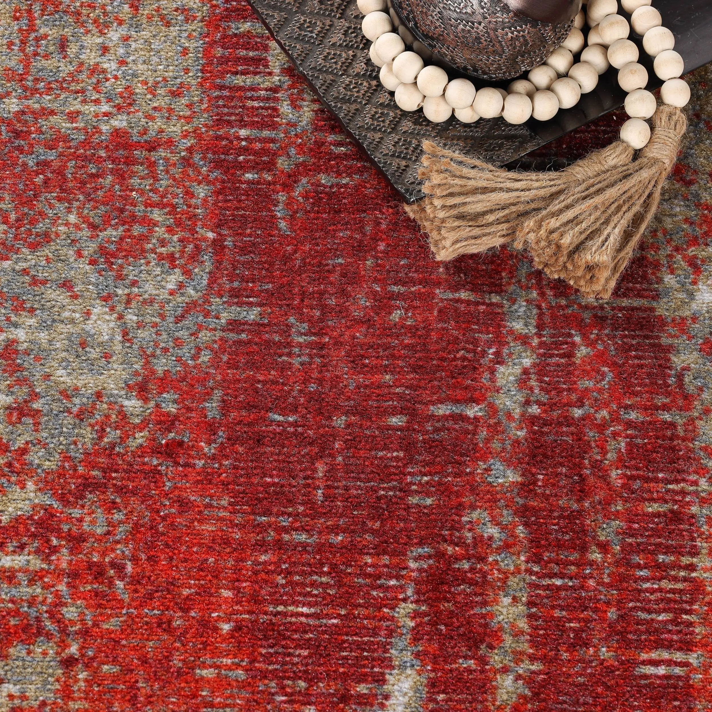 Superior Brayton Modern Non-Slip Washable Indoor Runner or Area Rug