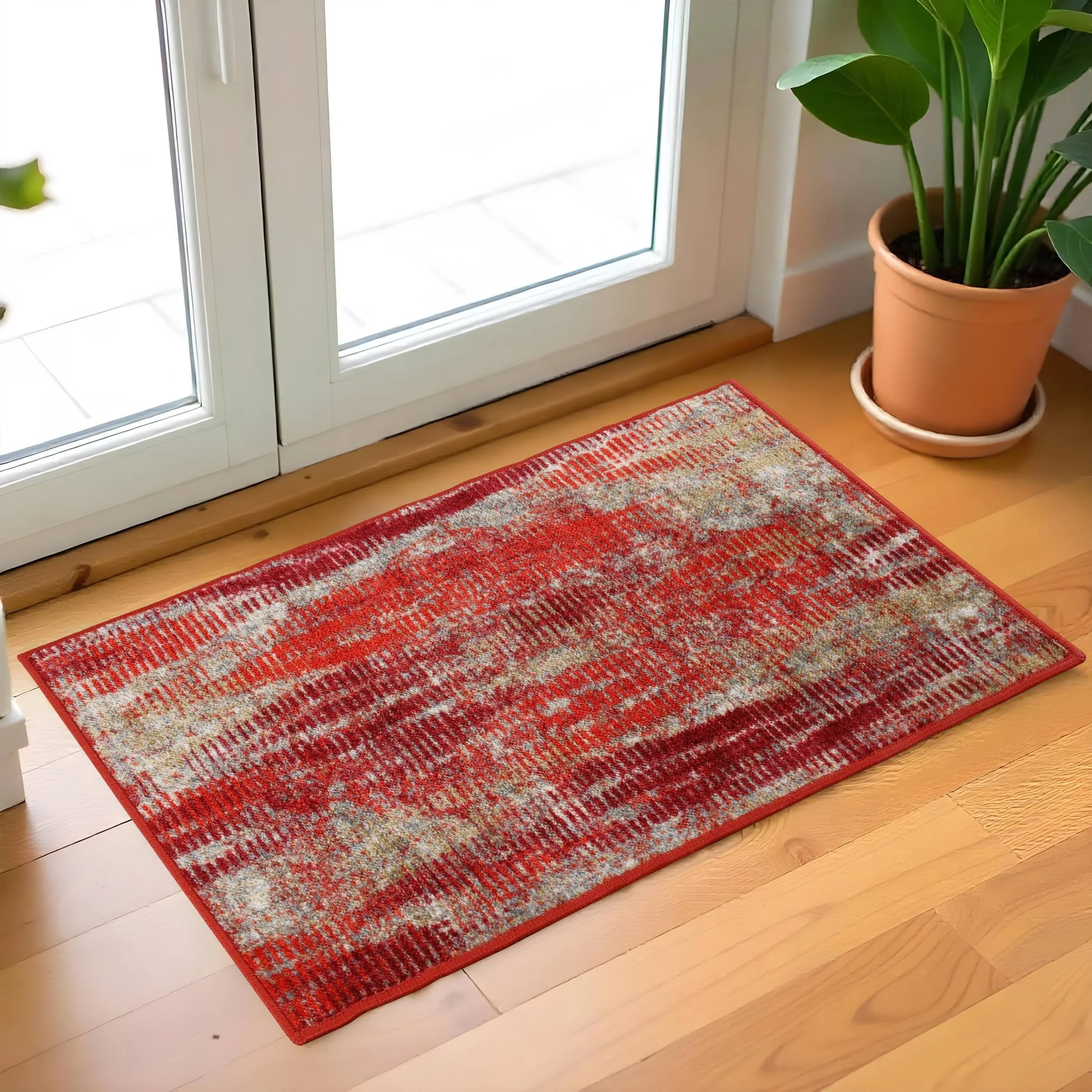 Superior Brayton Modern Non-Slip Washable Indoor Runner or Area Rug