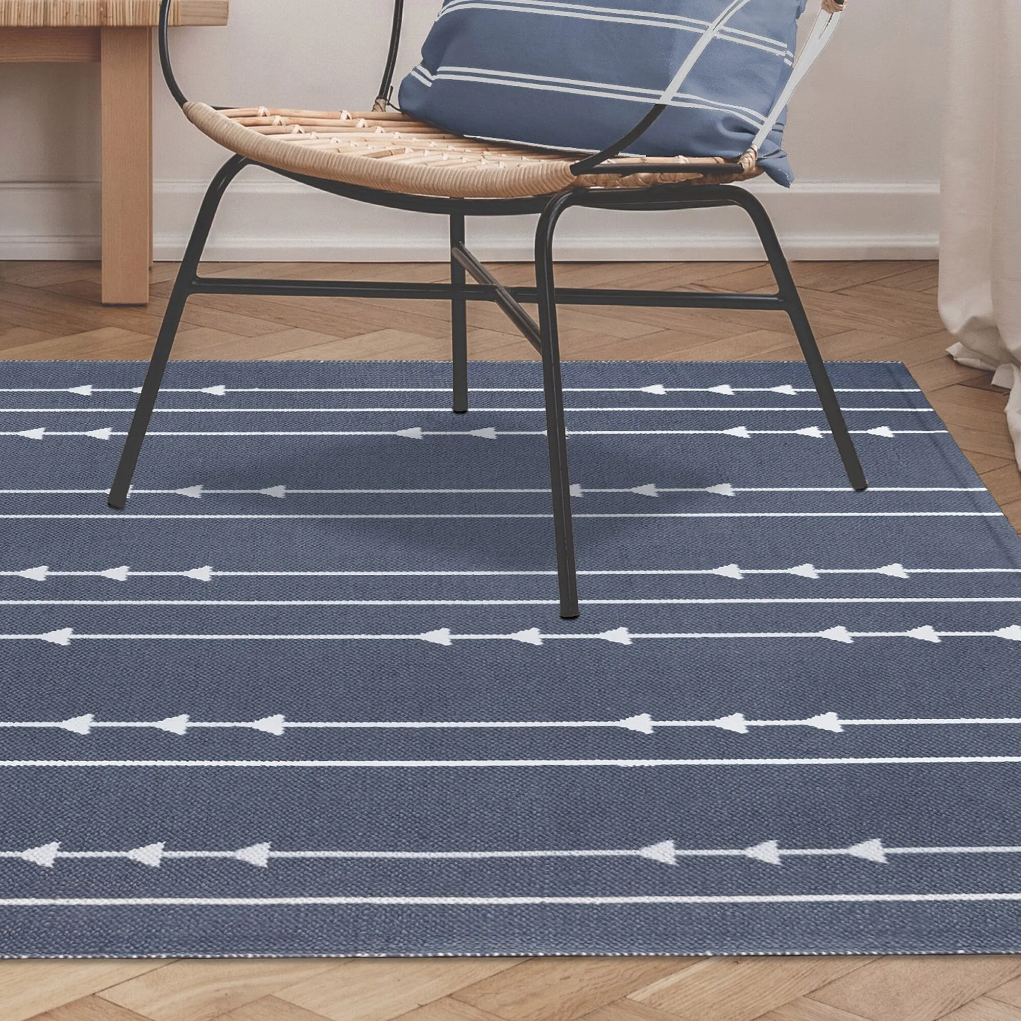 Superior Minimalist Bohemian Arrow Indoor Outdoor Area Rug