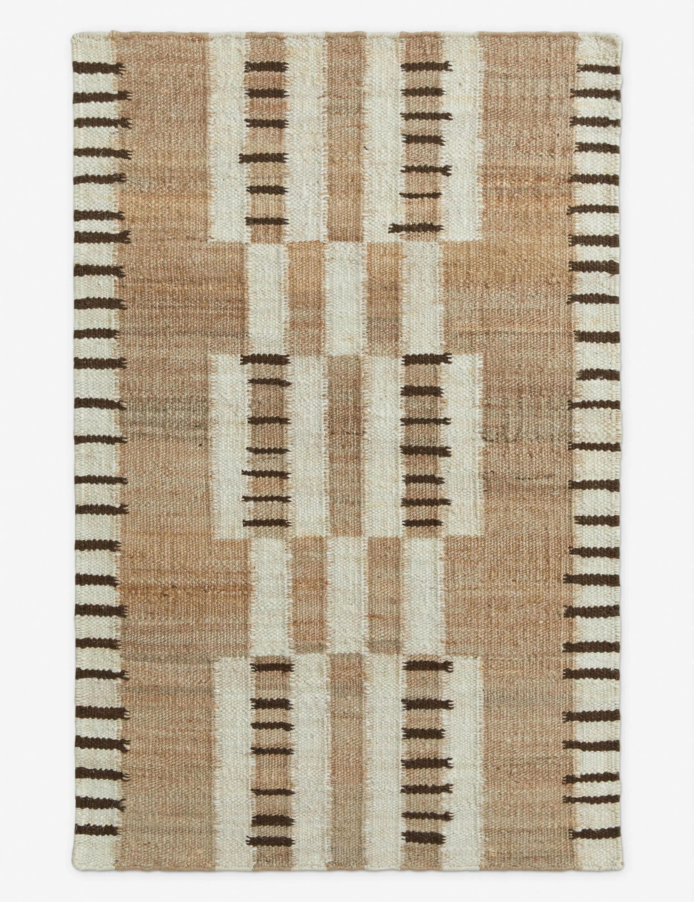 Tempo Flatweave Jute Rug by lan Byrd