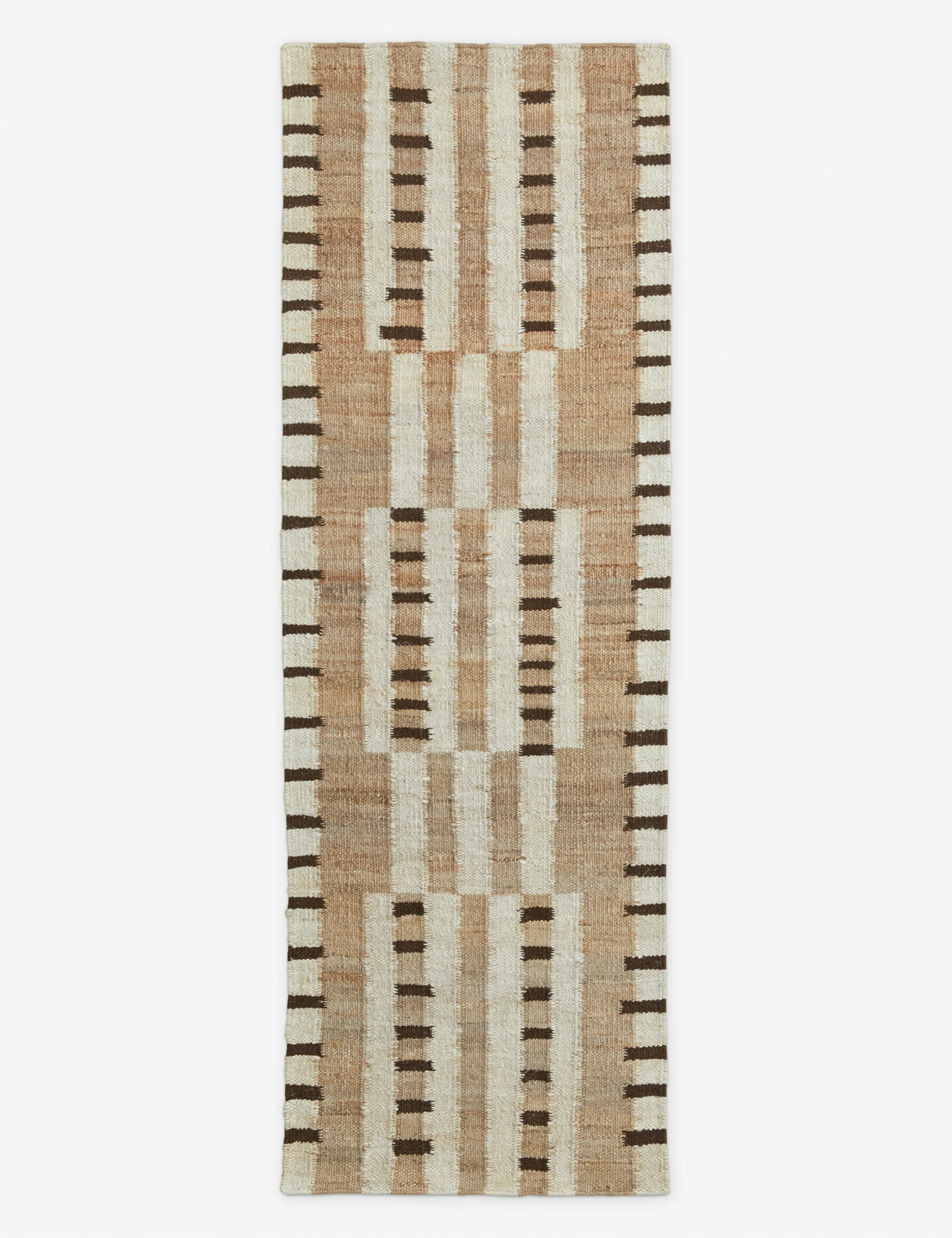 Tempo Flatweave Jute Rug Swatch 18 x 18 by Elan Byrd