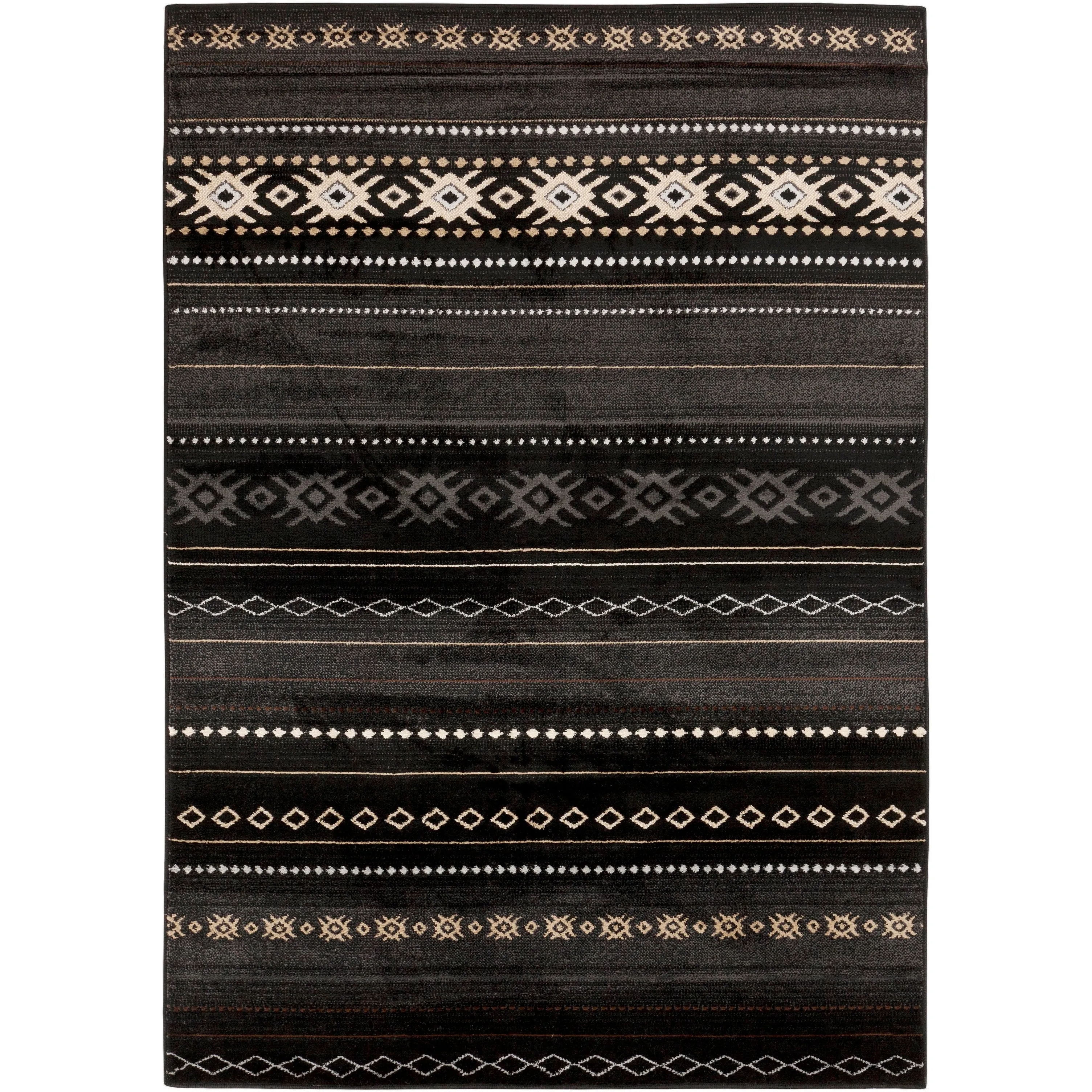 The Curated Nomad Zanjero Southwestern Aztec Area Rug