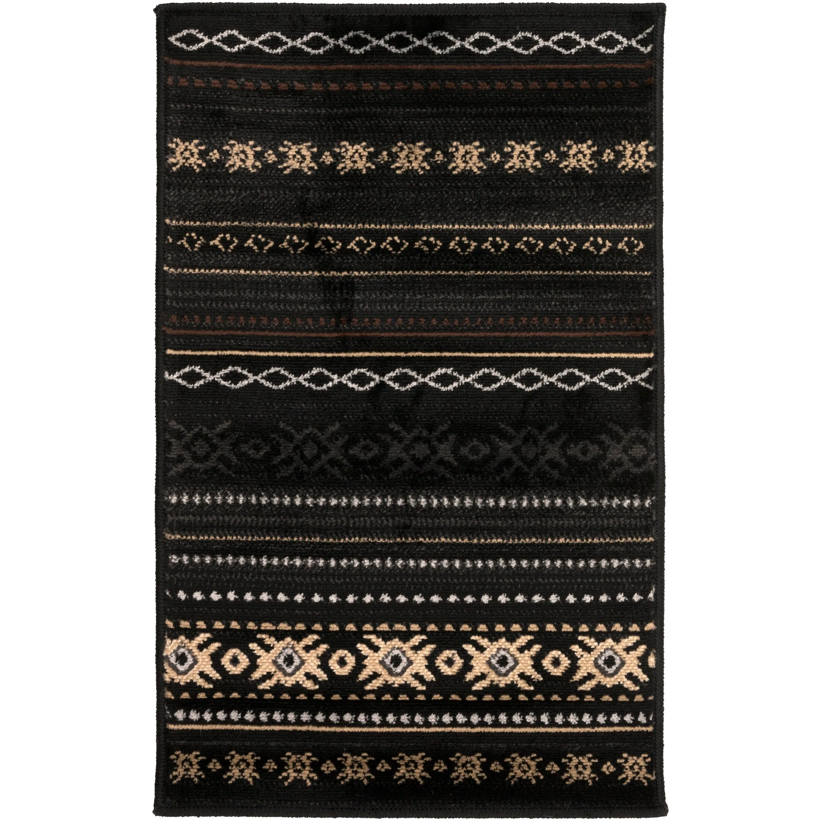 The Curated Nomad Zanjero Southwestern Aztec Area Rug