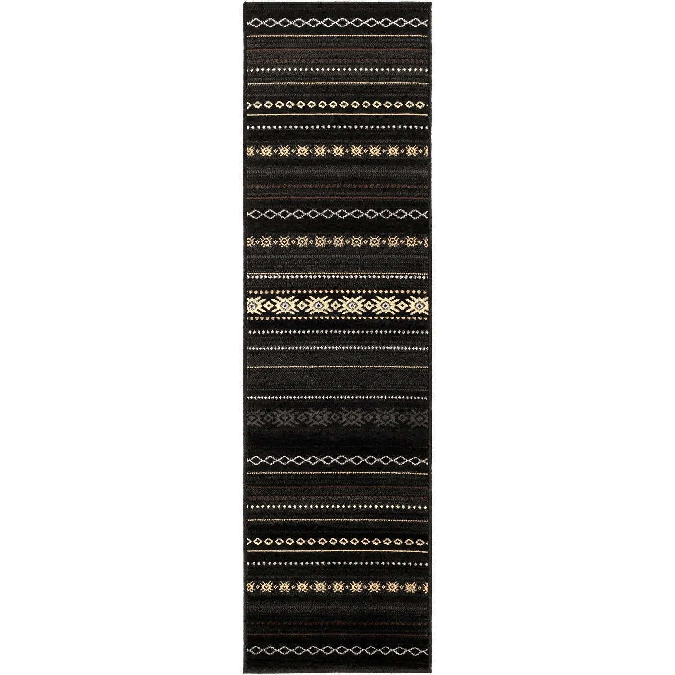 The Curated Nomad Zanjero Southwestern Aztec Area Rug