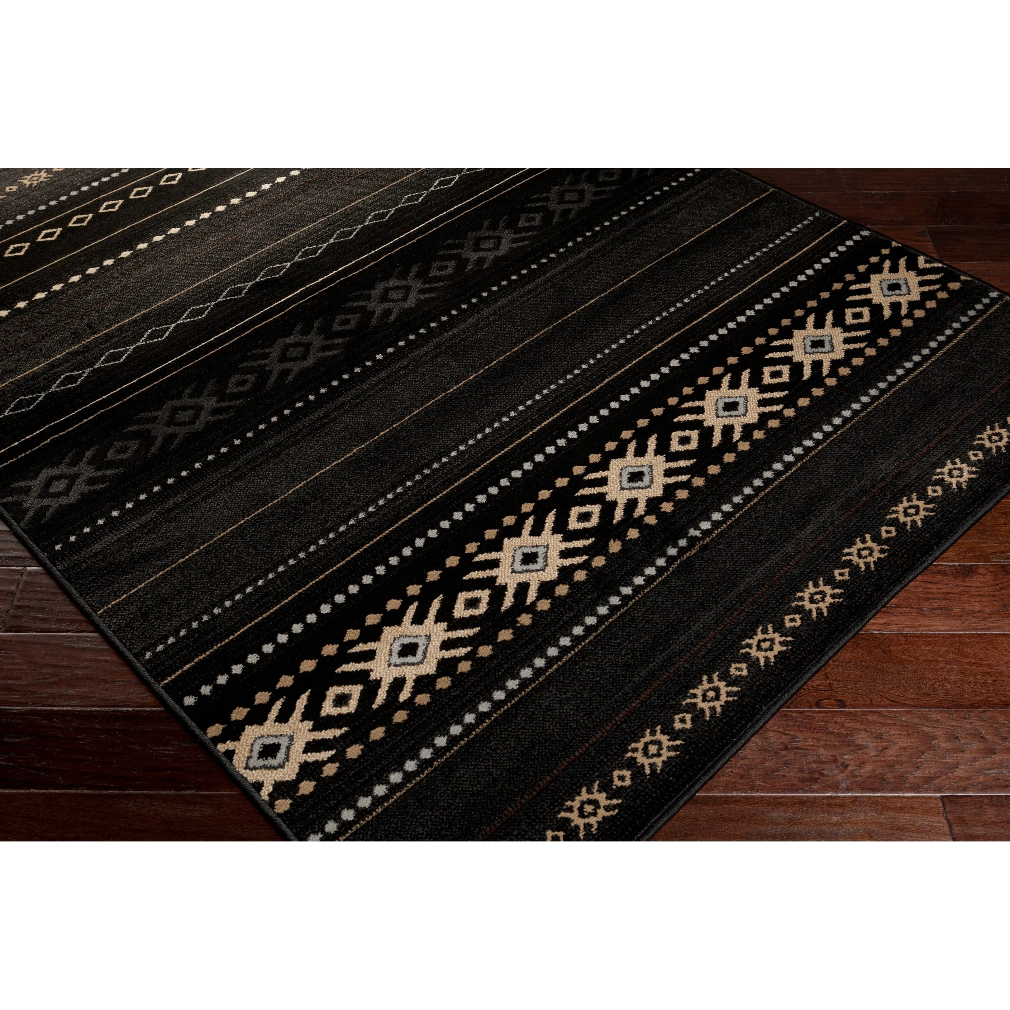 The Curated Nomad Zanjero Southwestern Aztec Area Rug