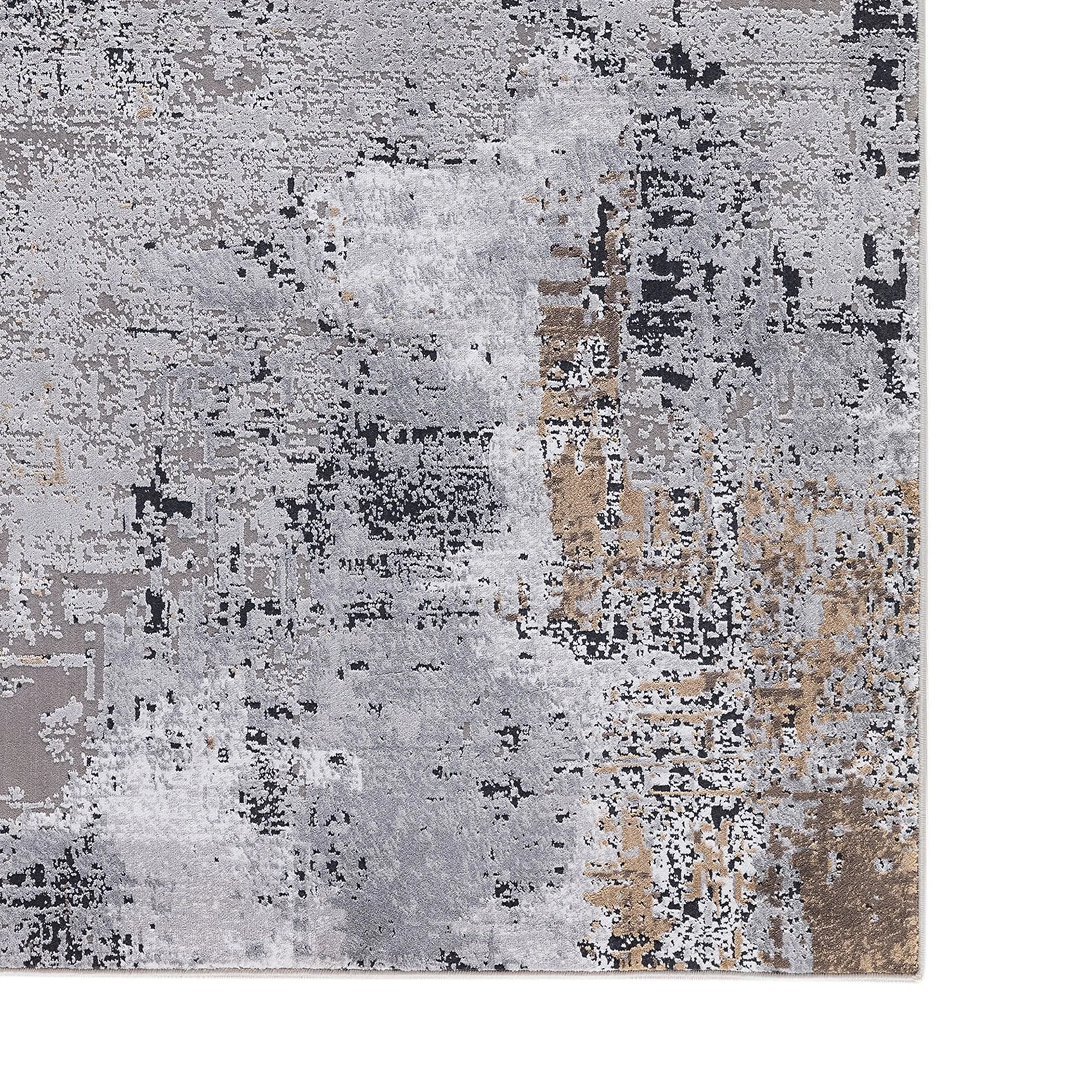 The Gray Barn Longleat Modern Abstract Polyester Blend Area Rug