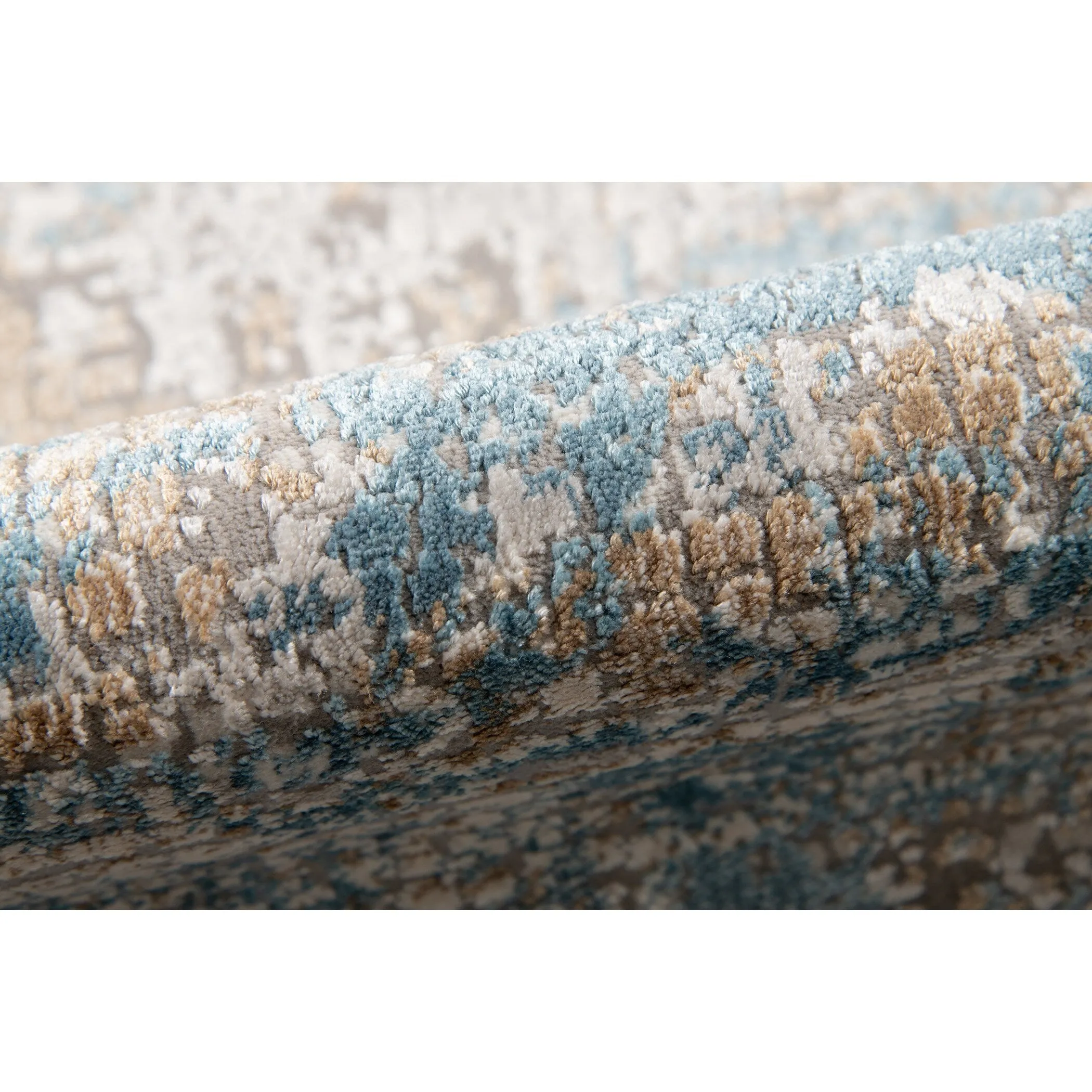 The Gray Barn Longleat Modern Abstract Polyester Blend Area Rug