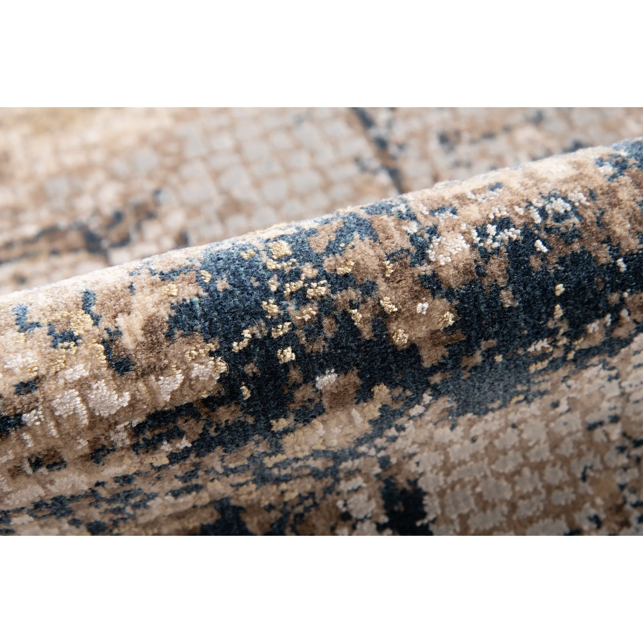 The Gray Barn Longleat Modern Abstract Polyester Blend Area Rug