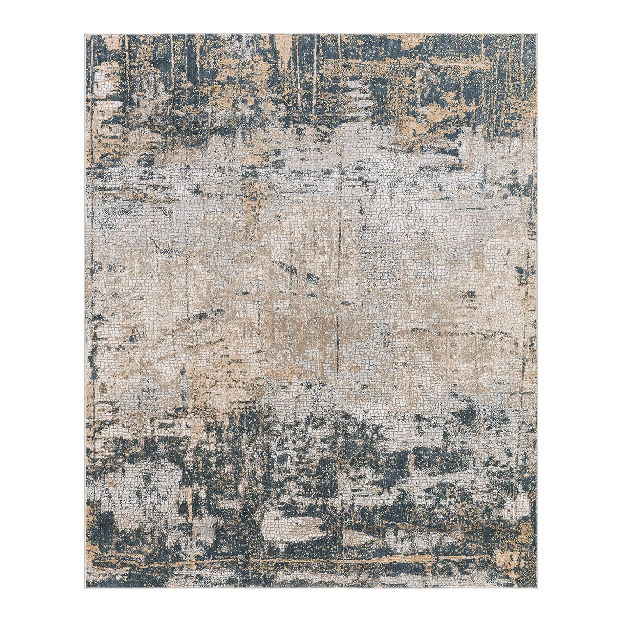 The Gray Barn Longleat Modern Abstract Polyester Blend Area Rug