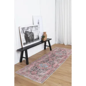 The Rug Collective Distressed Vintage Kendra Machine Washable Runner Rug