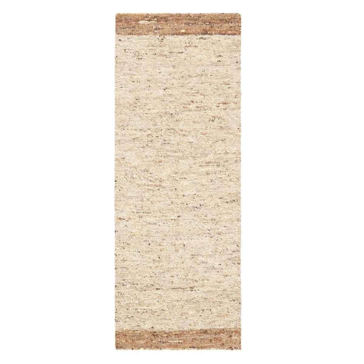 TOWN & COUNTRY TERRA Montana Handcrafted Area Rug 8'X10' Beige/Dark Brown